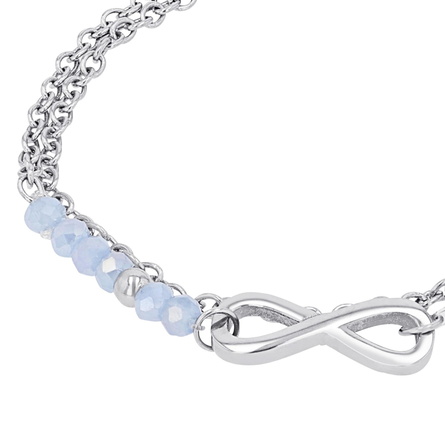 s.Oliver Armband »Infinity/Unendlichkeitsschleife« mit Glasstein