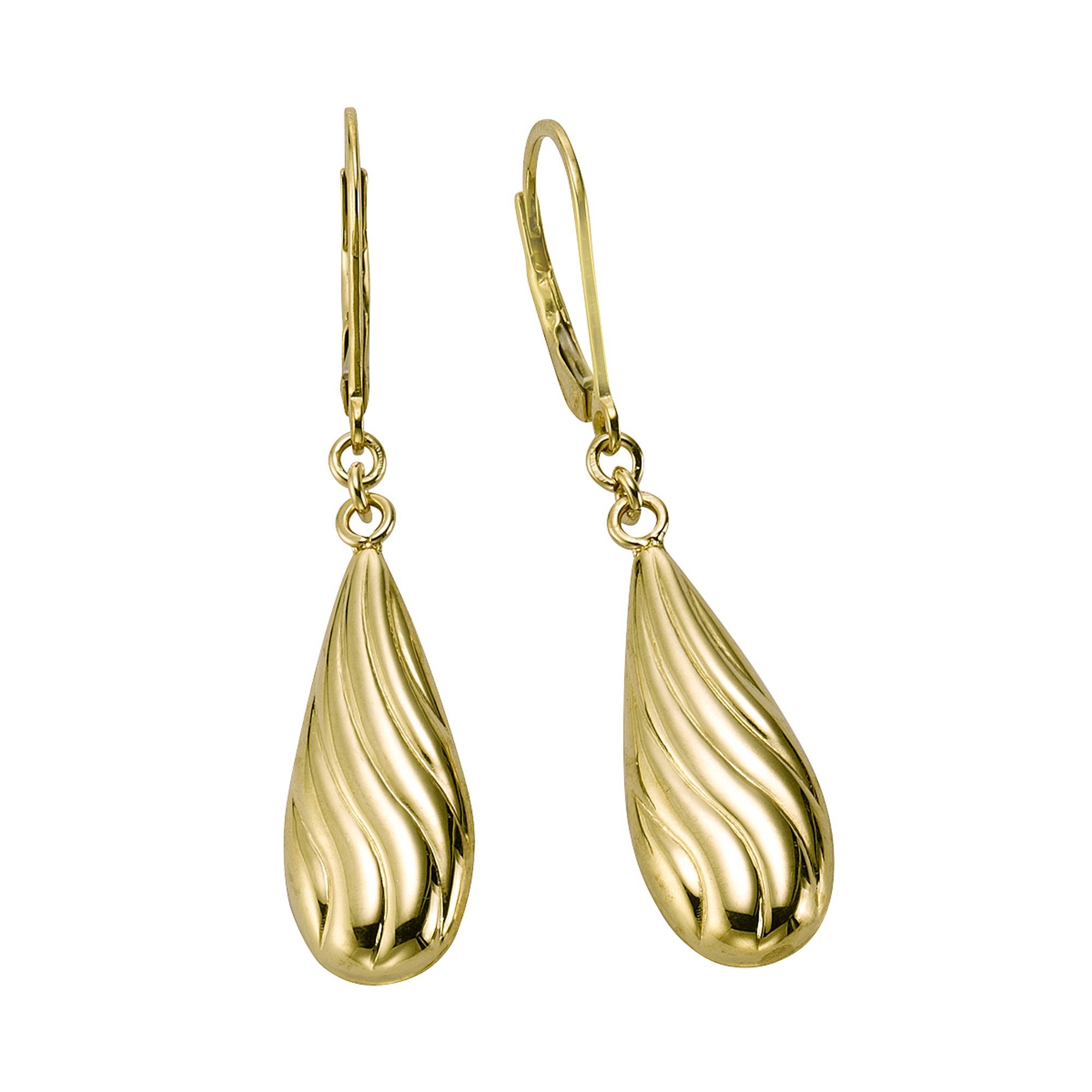 Fascination by Ellen K. Paar Ohrhänger »333/- Gelbgold poliert«, Ohrhänger