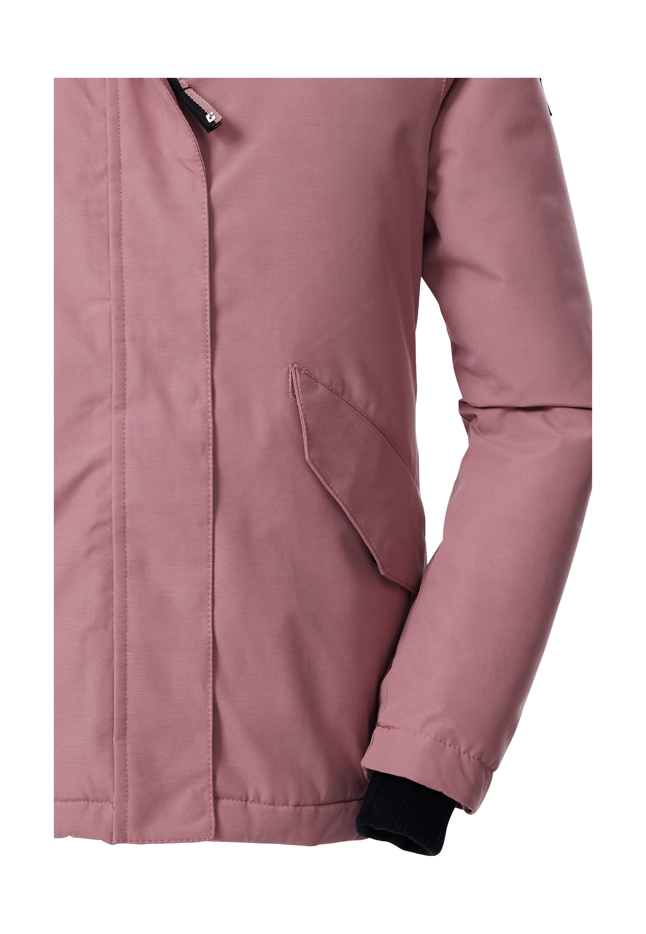 Killtec Funktionsjacke »KOW 235 GRLS JCKT«, Wind- und wasserdichte Kids-Jacke mit Teddyfell, PFAs-frei imprägniert