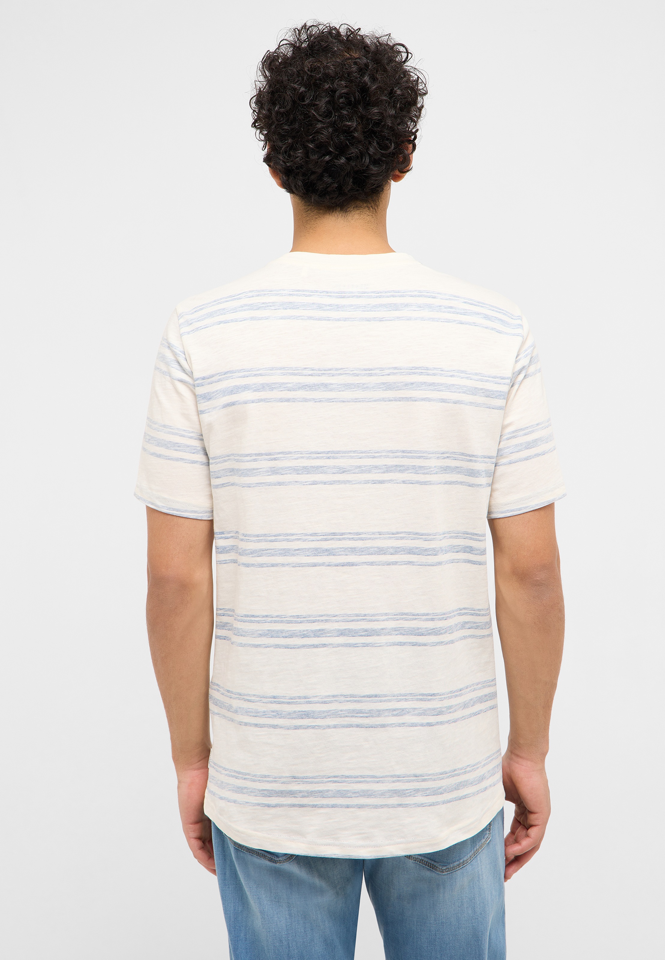 MUSTANG T-Shirt »MU-Austin Streifenprint« Regular fit