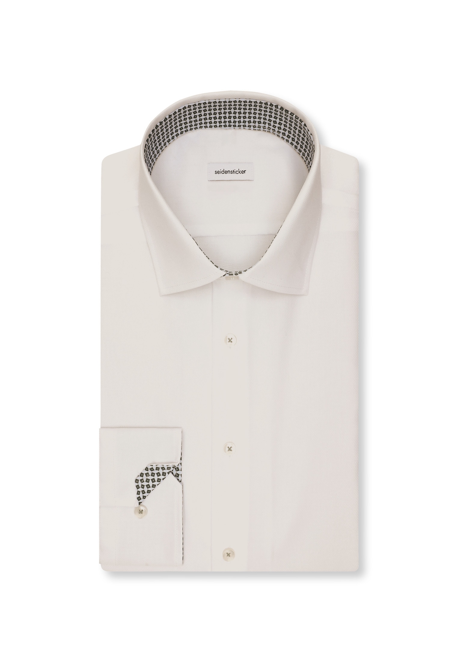seidensticker Businesshemd »Slim« Slim Langarm Kentkragen Struktur