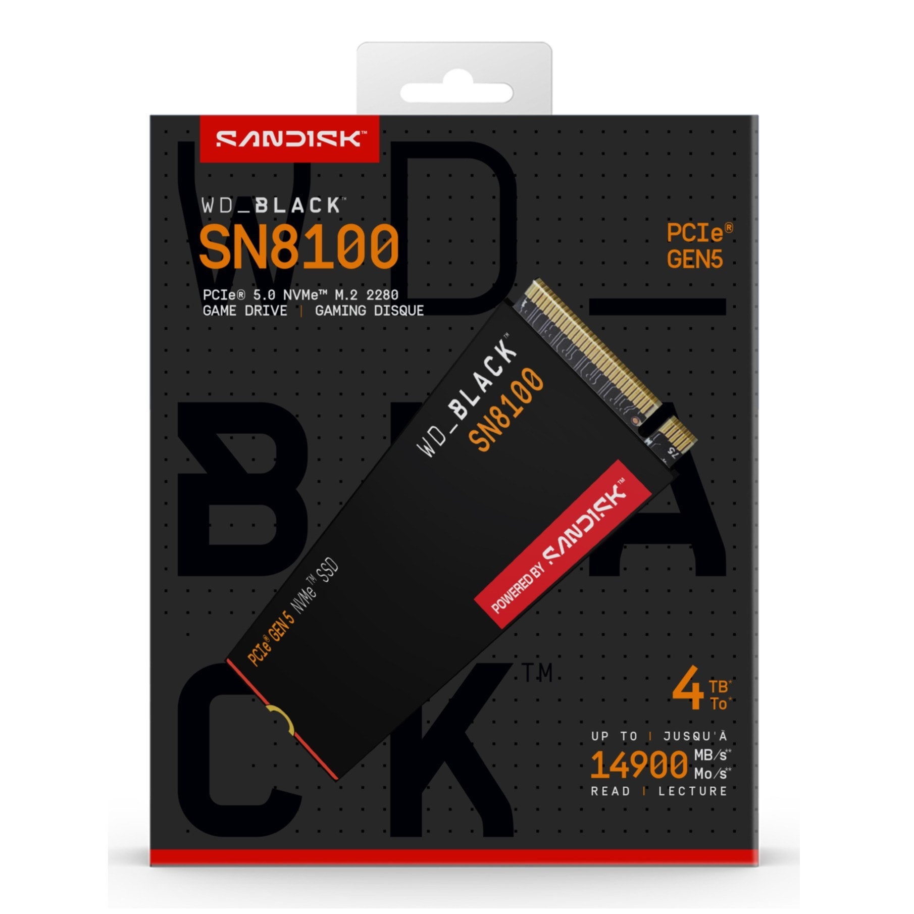Sandisk interne SSD »WD_BLACK SN8100 NVMe«