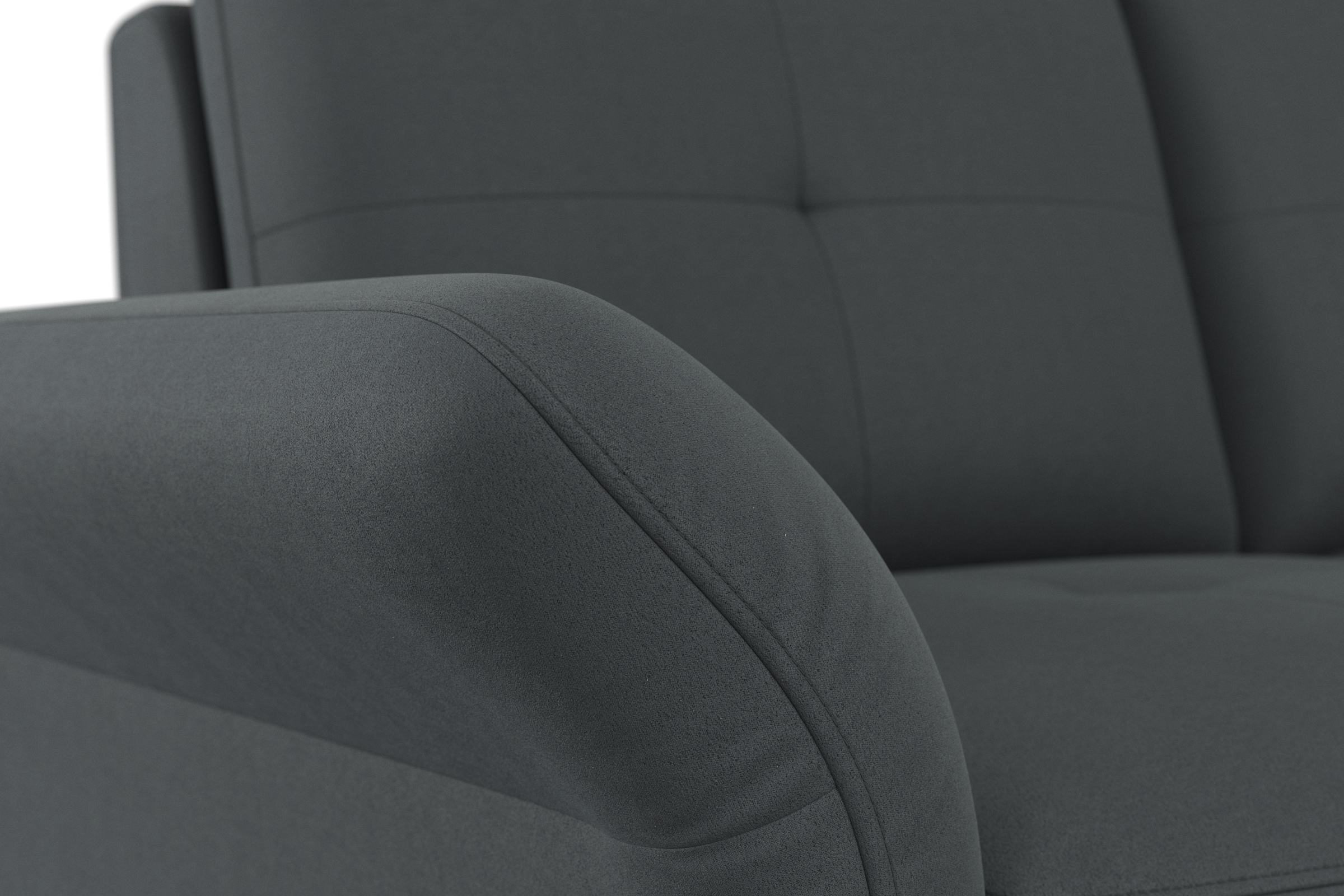 PLACES OF STYLE Ecksofa »Calando L-Form« wahlweise mit Bettfunktion , Bettkasten und Armteilfunktion