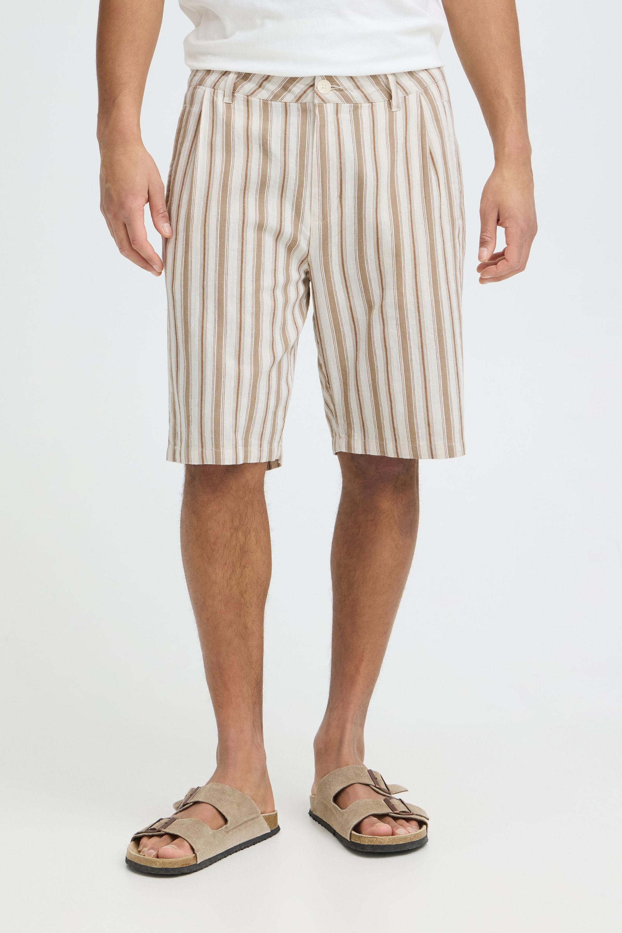 Blend Leinenhose »Leinenhose BHMaddox Linen Mix Striped«