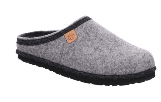 Rohde Herren Pantoffel »MERAN« in grau, Größe 45