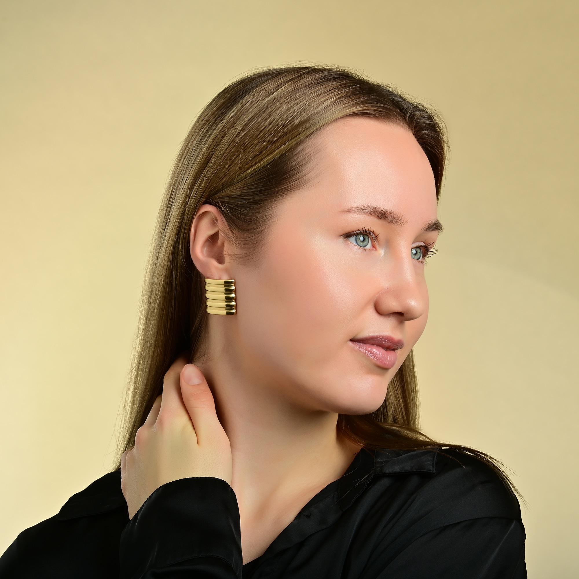Adelia´s Paar Ohrstecker »Damen Ohrringe ¿ Ohrstecker aus Edelstahl«