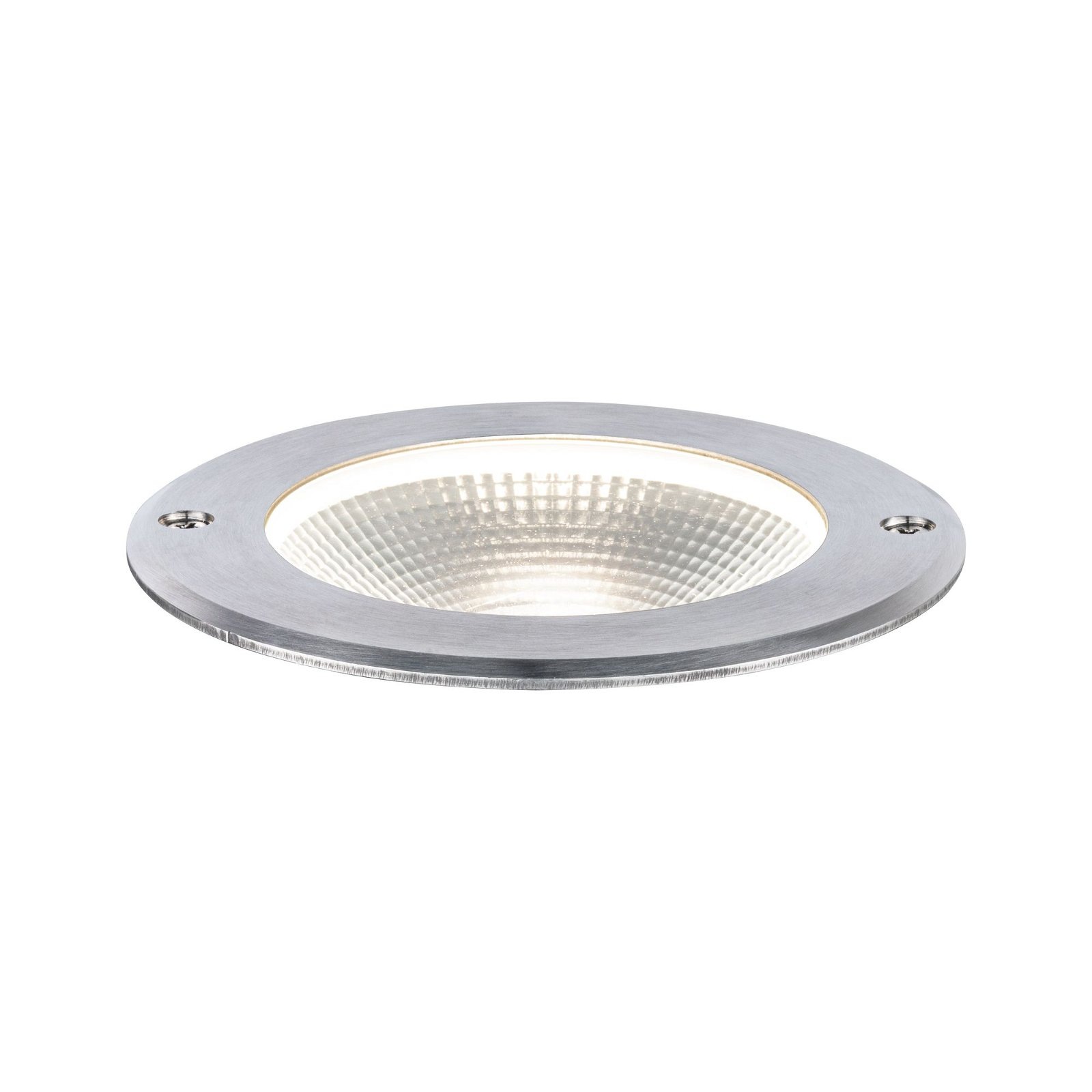 LED Einbauleuchte »Floor IP67 120mm 3000K 6W 580lm 230V Edelstahl, Aluminium«, 1...