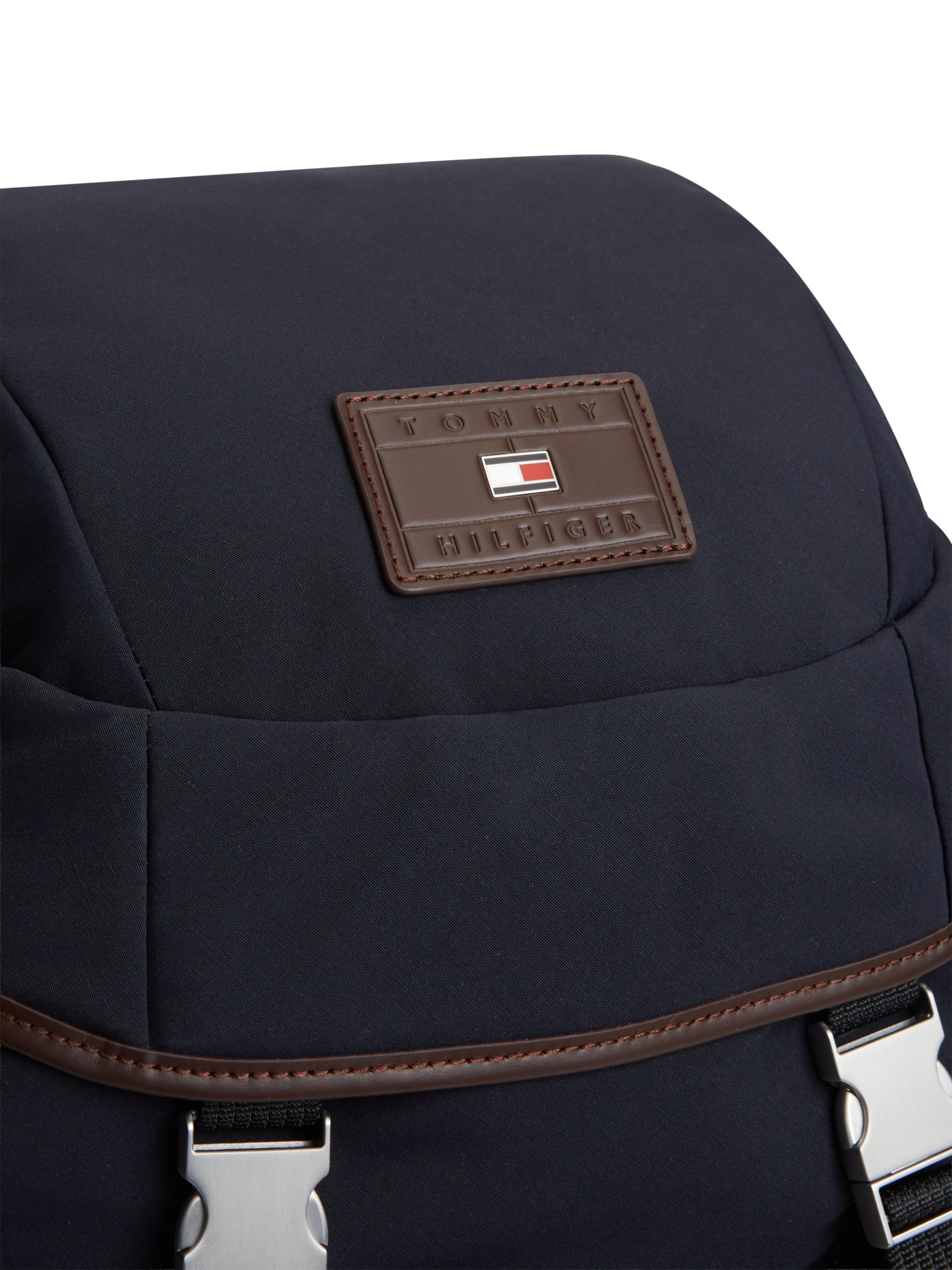 Tommy Hilfiger Rucksack »TH CASUAL FLAG BACKPACK« Unisex Travelrucksack, Reiserucksack, mit Besätzen in Tommy-Farben