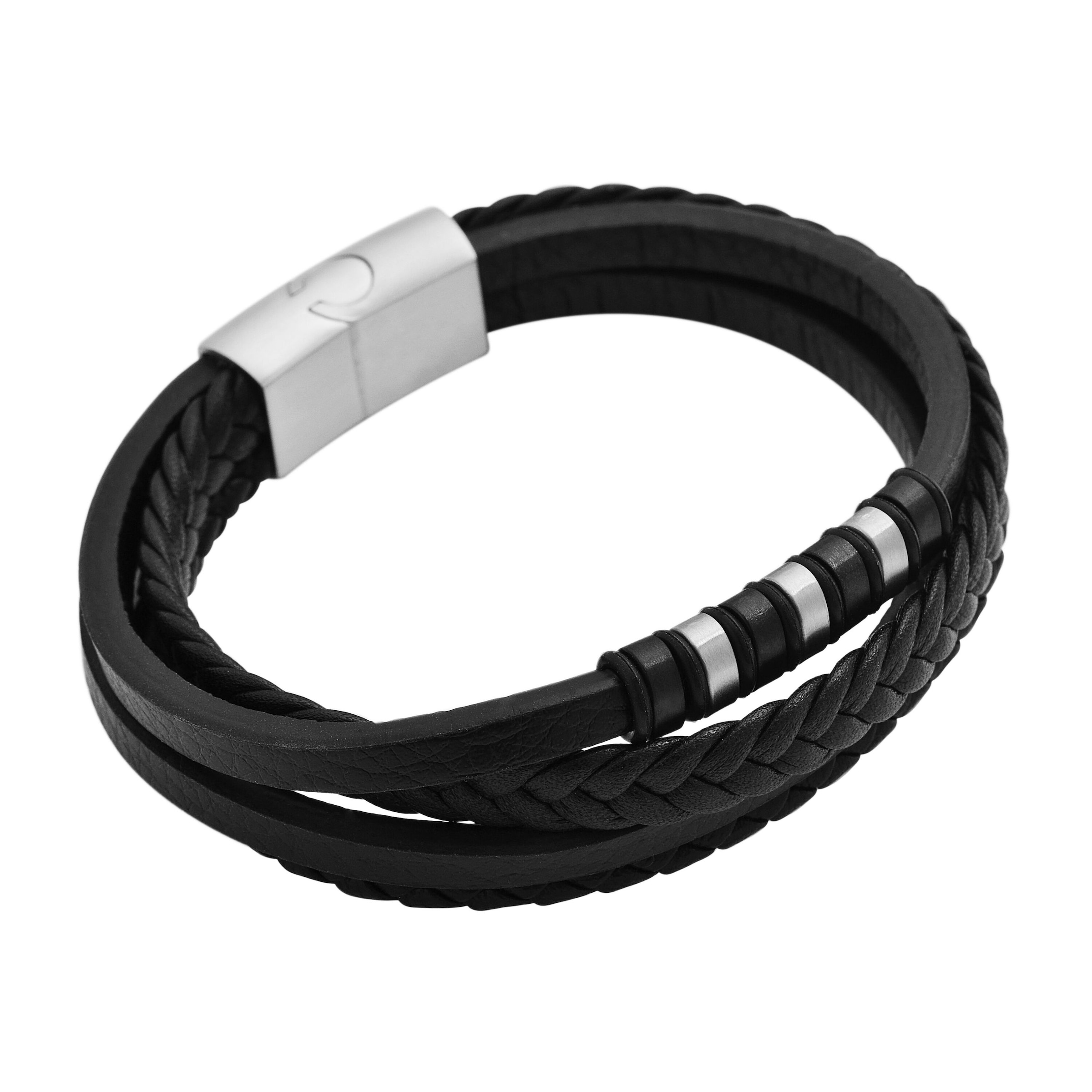Adelia´s Armband »Unisex Armband aus Leder 20,5 cm«