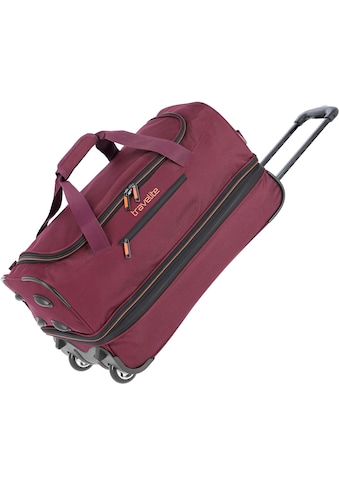 travelite Reisetasche »Basics, 55 cm, bordeaux«, mit Rollen kaufen
