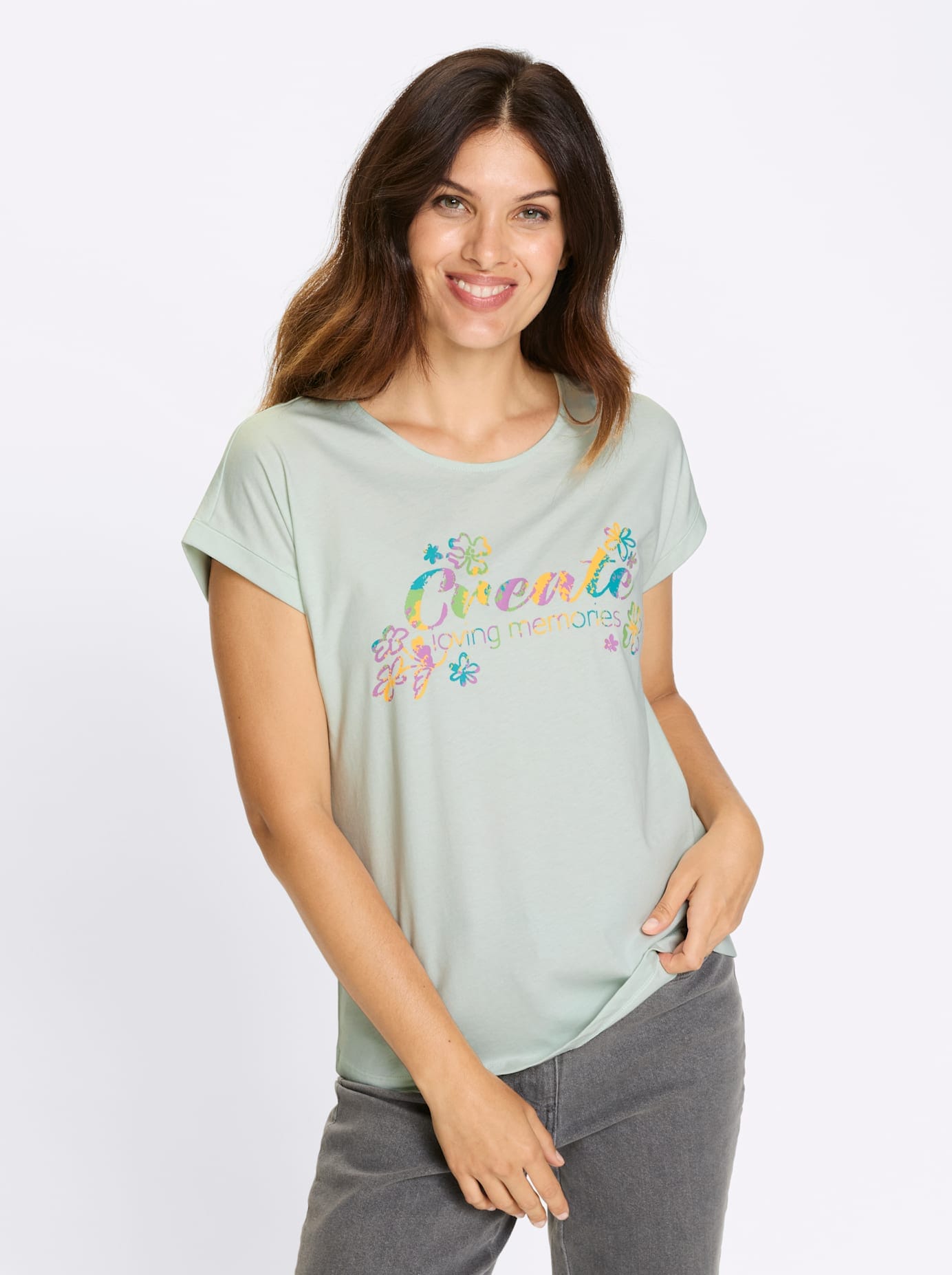 Classic Basics Rundhalsshirt »Kurzarm-Shirt« 1 tlg.