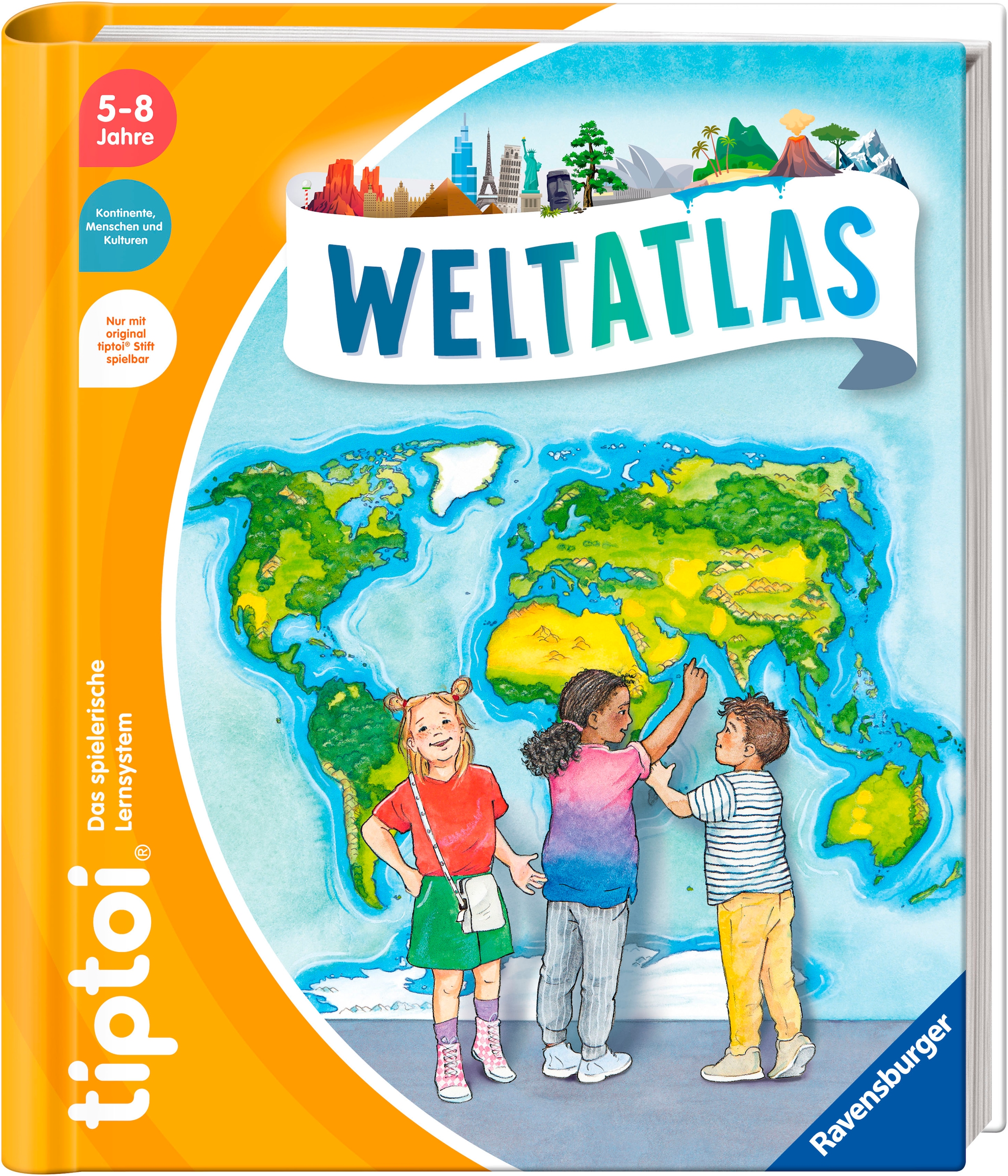 Ravensburger Buch »tiptoi® Weltatlas«