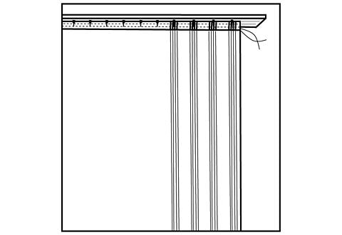 Wirth Vorhang »Camberg«, (2 St.), HxB: 245x135