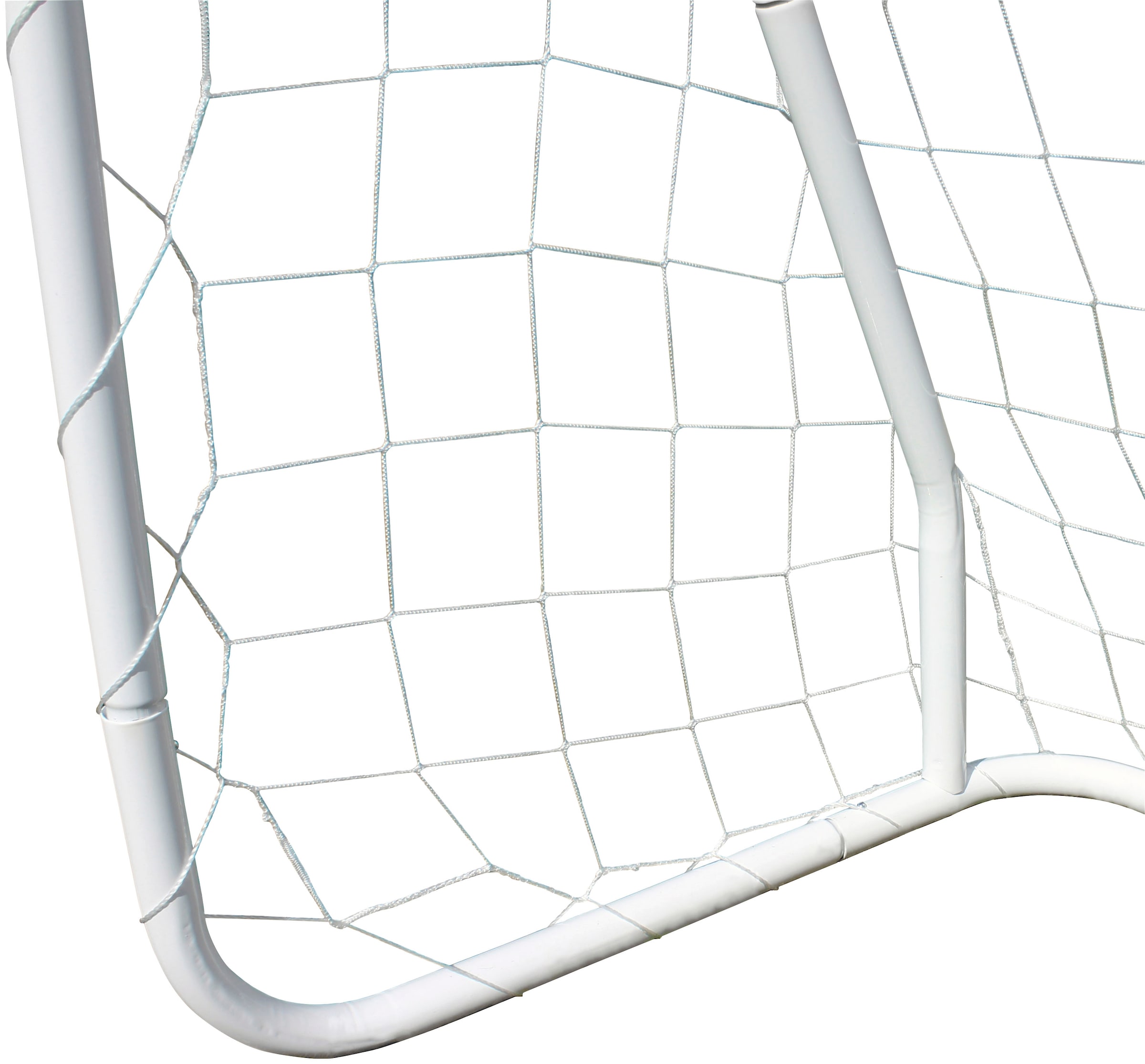 SANDORA Fußballtor »Sandora«, (Set, 2 St.), 124x96x61cm mit weißem Netz