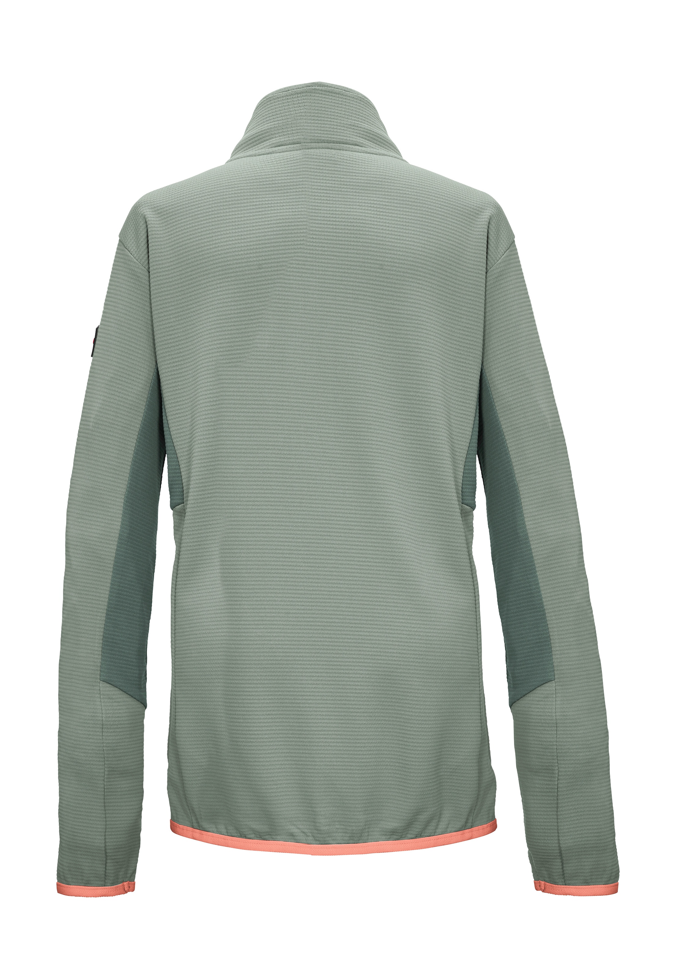 Killtec Strickjacke »KOS 140 BYS FLX JCKT« Colourblock-Design, 2-Wege-Stretch, Kinnschutz, vielseitig einsetzbar