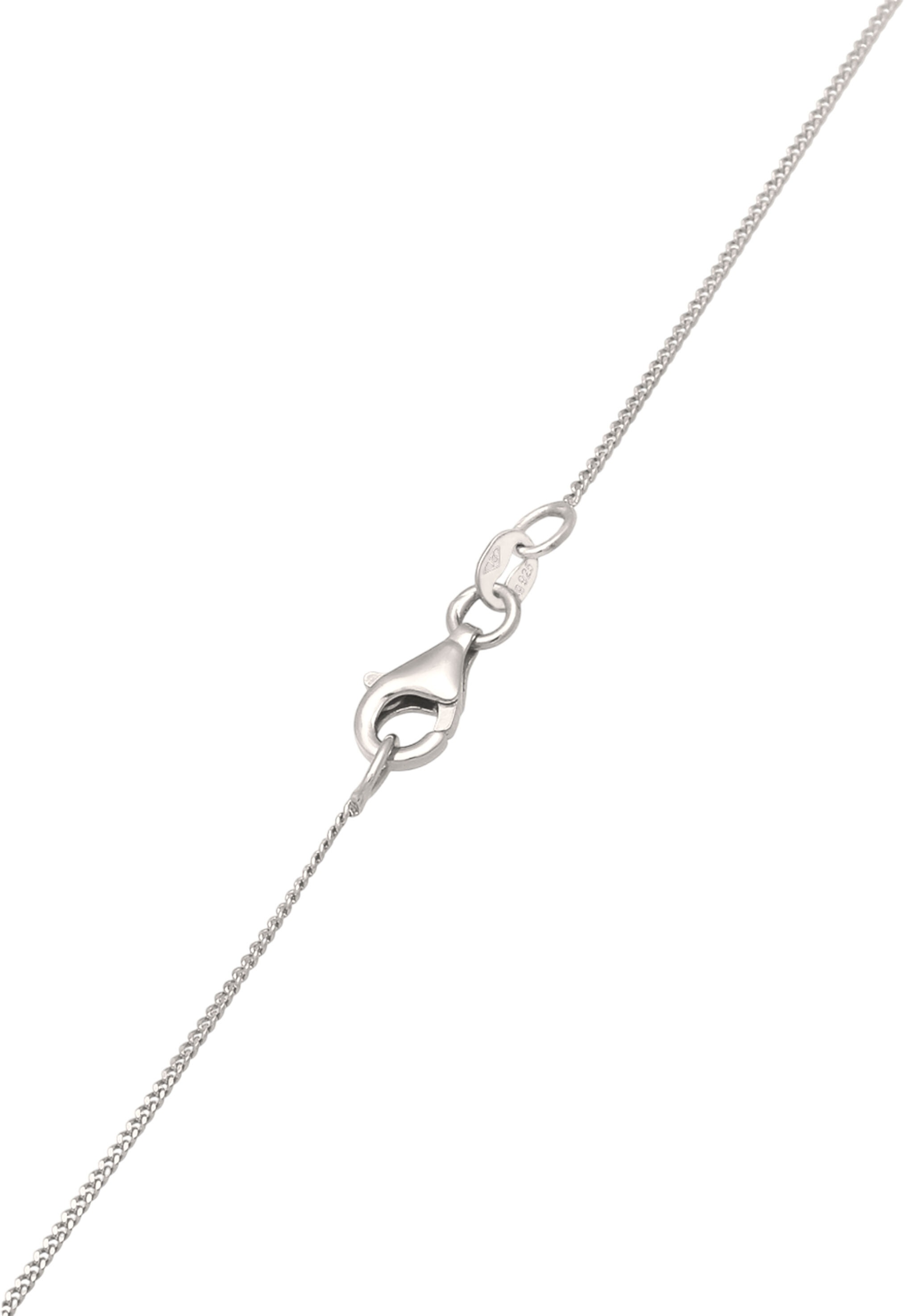 Elli Y-Kette »Halskette Y-Halskette Plättchen 925 Sterling Silber«