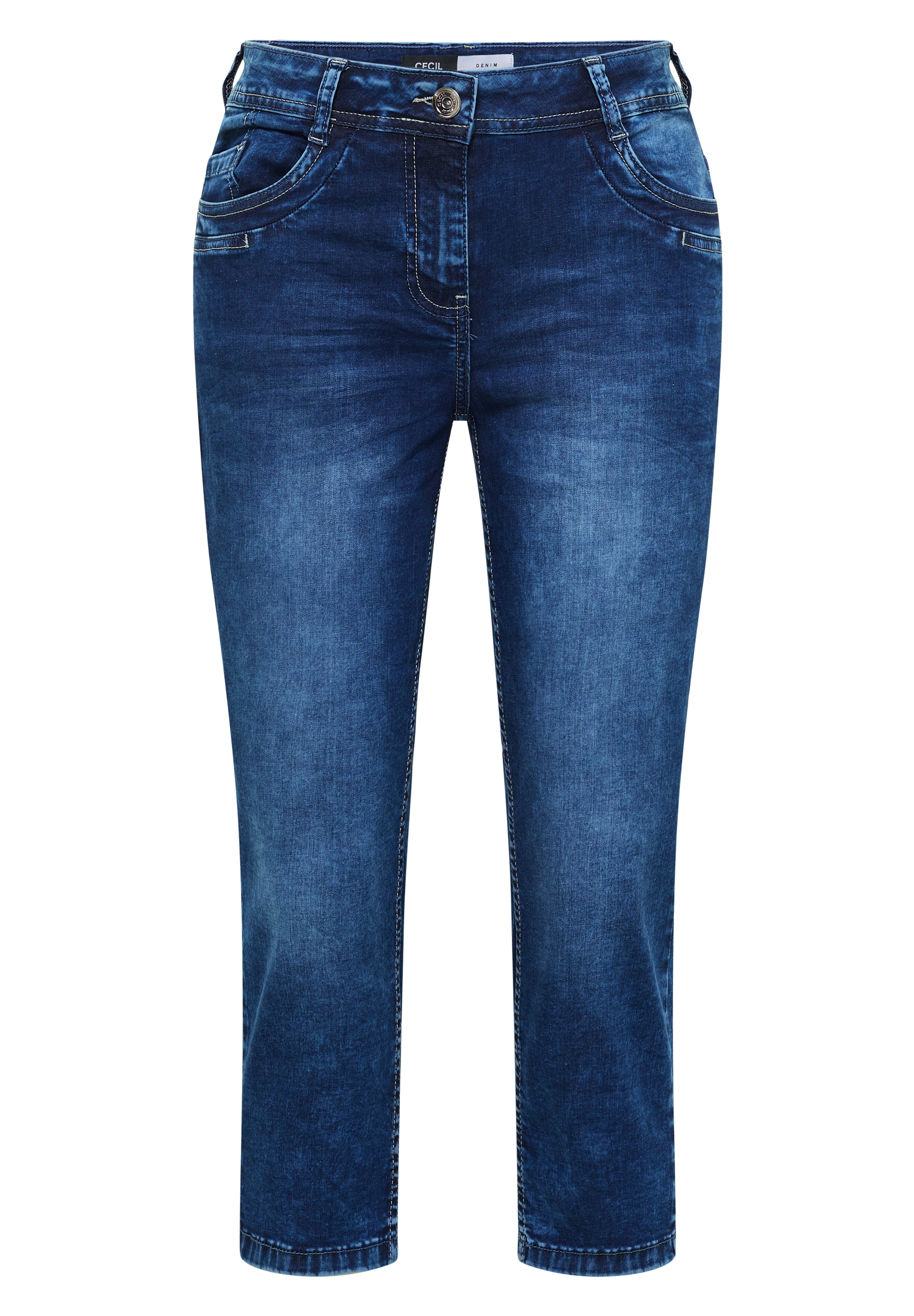 Cecil 3/4-Jeans »Style Scarlett« Slim Leg Jeans mit Stretch