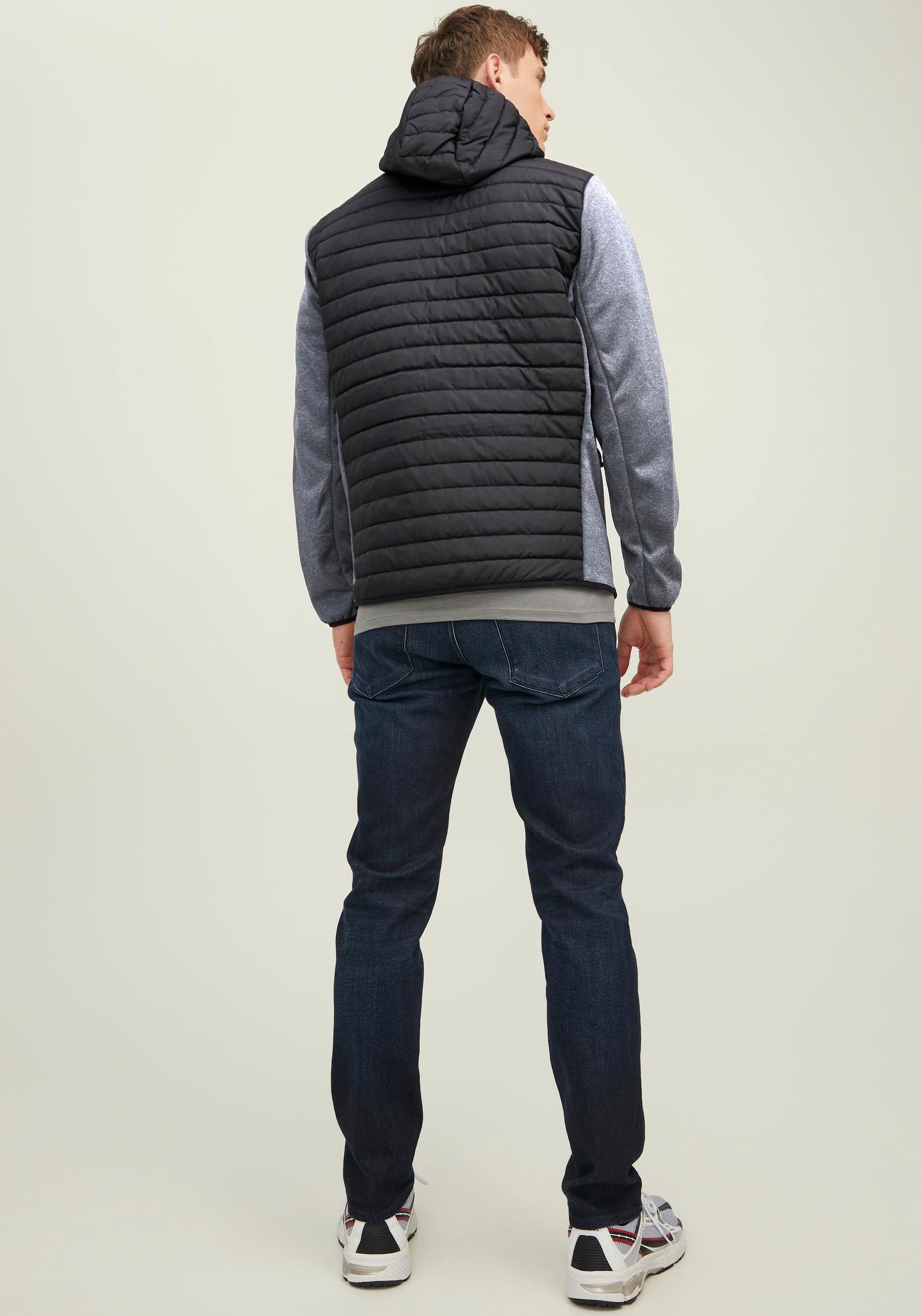 Jack & Jones Steppjacke »MULTI QUILTED JACKET«, mit Kapuze