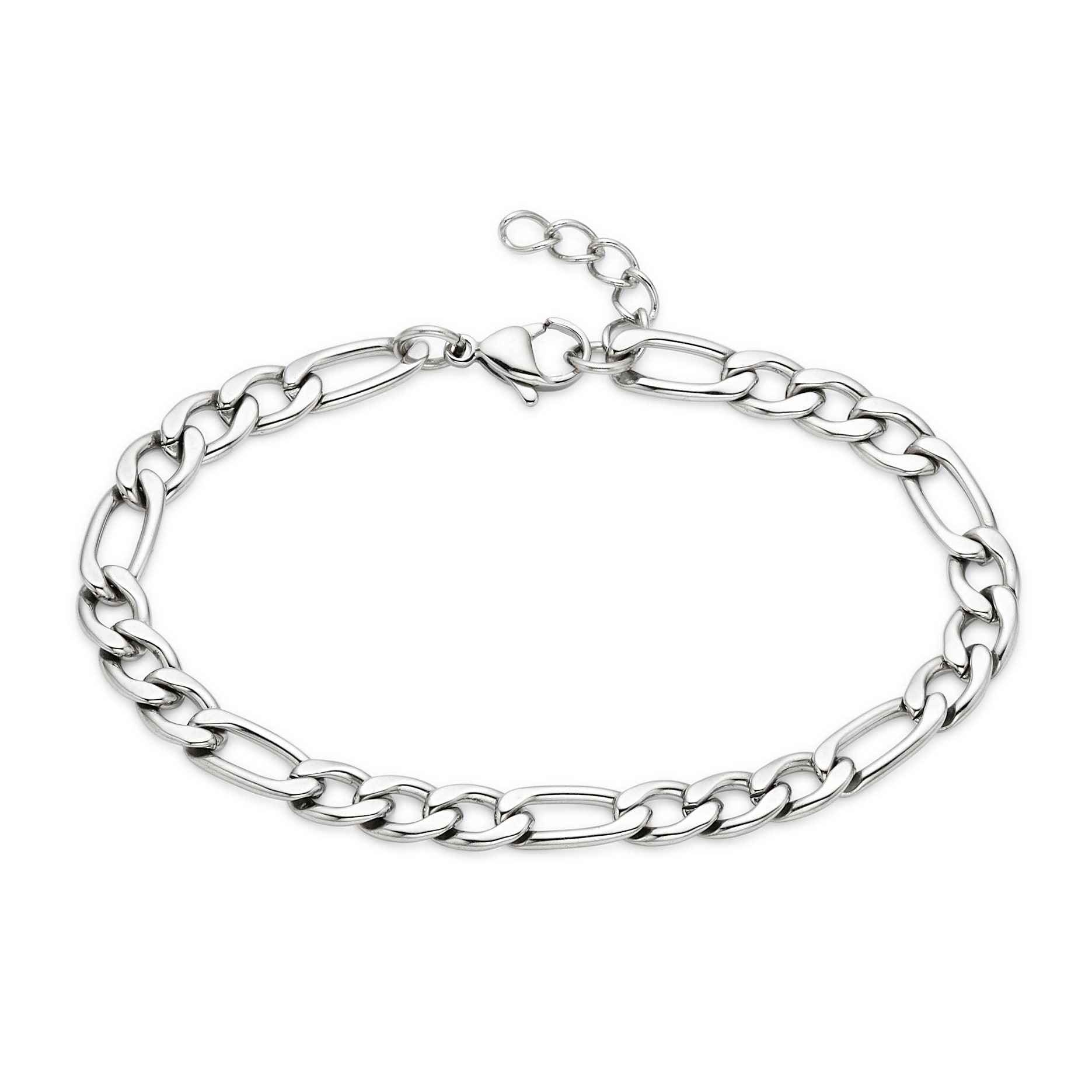 Aniston JEWELRY & WATCHES Edelstahlarmband »Schmuck Geschenk Figarokettengliederung«