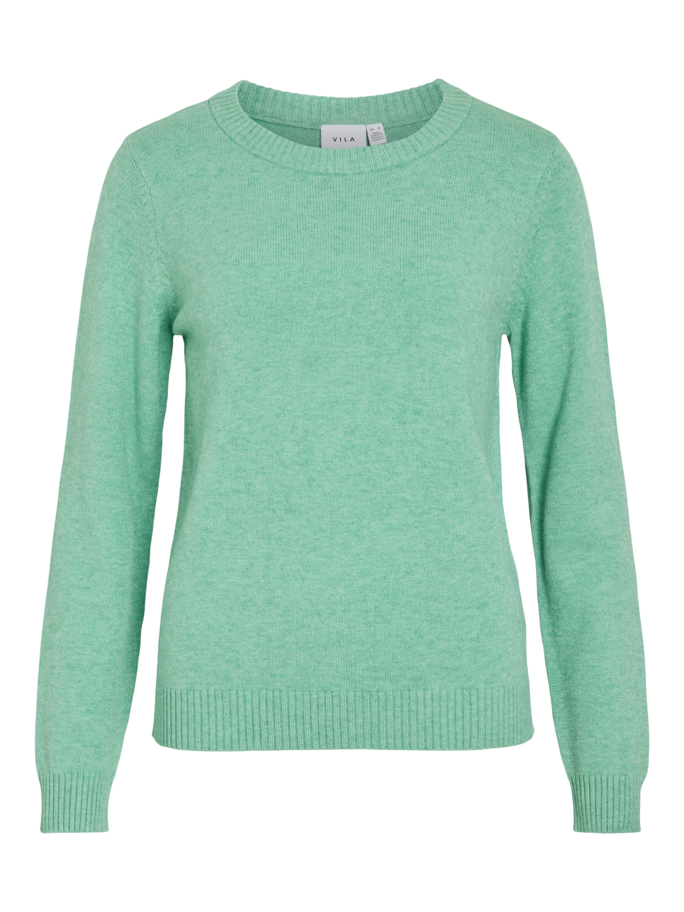 Vila Rundhalspullover »VIRIL O-NECK L/S  KNIT TOP - NOOS« Viskosemischung, regular fit