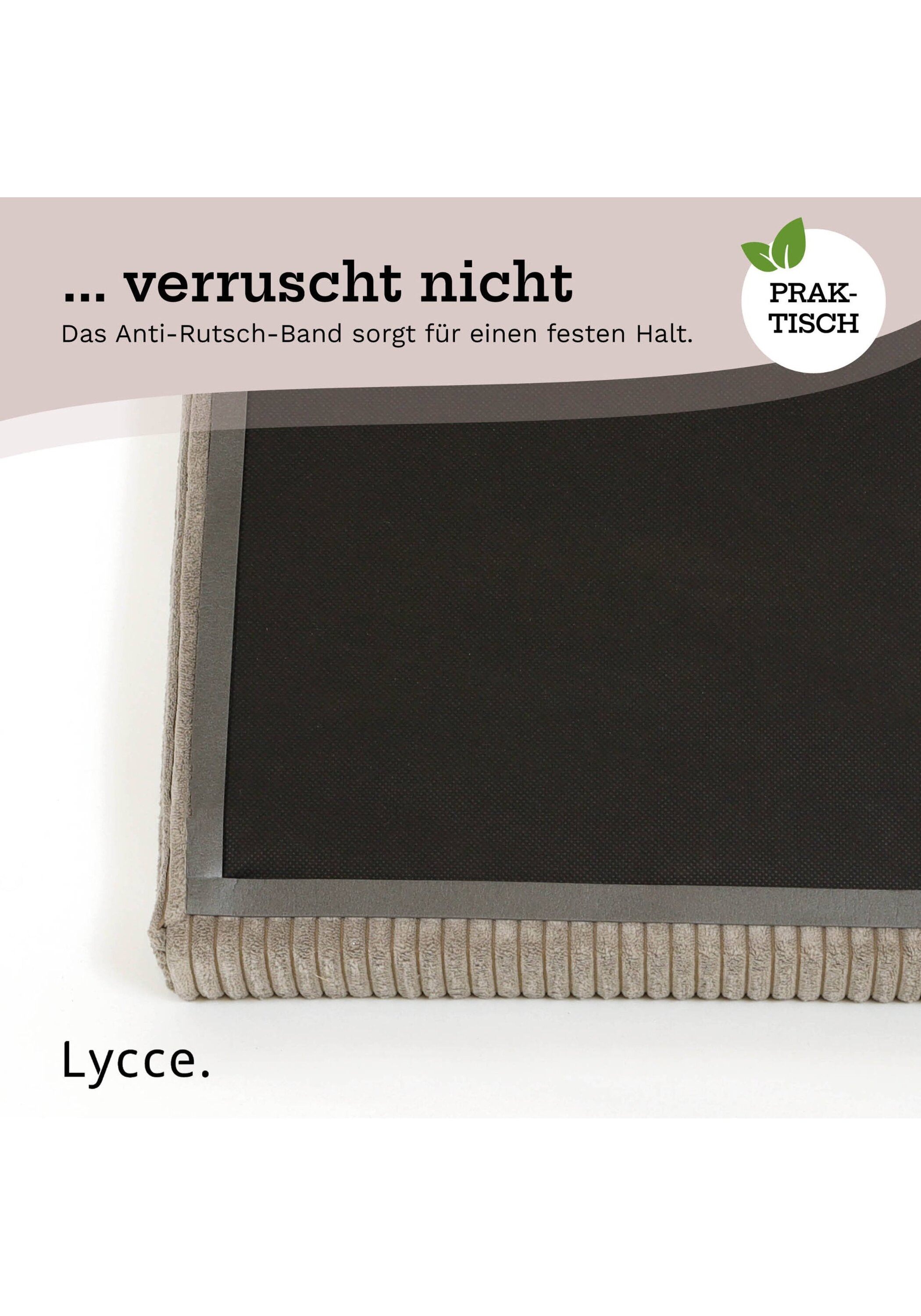 Lycce Bankauflage »Bankauflage Bankauflage Klemmkissen 1 Leiste 1er Pack« 3