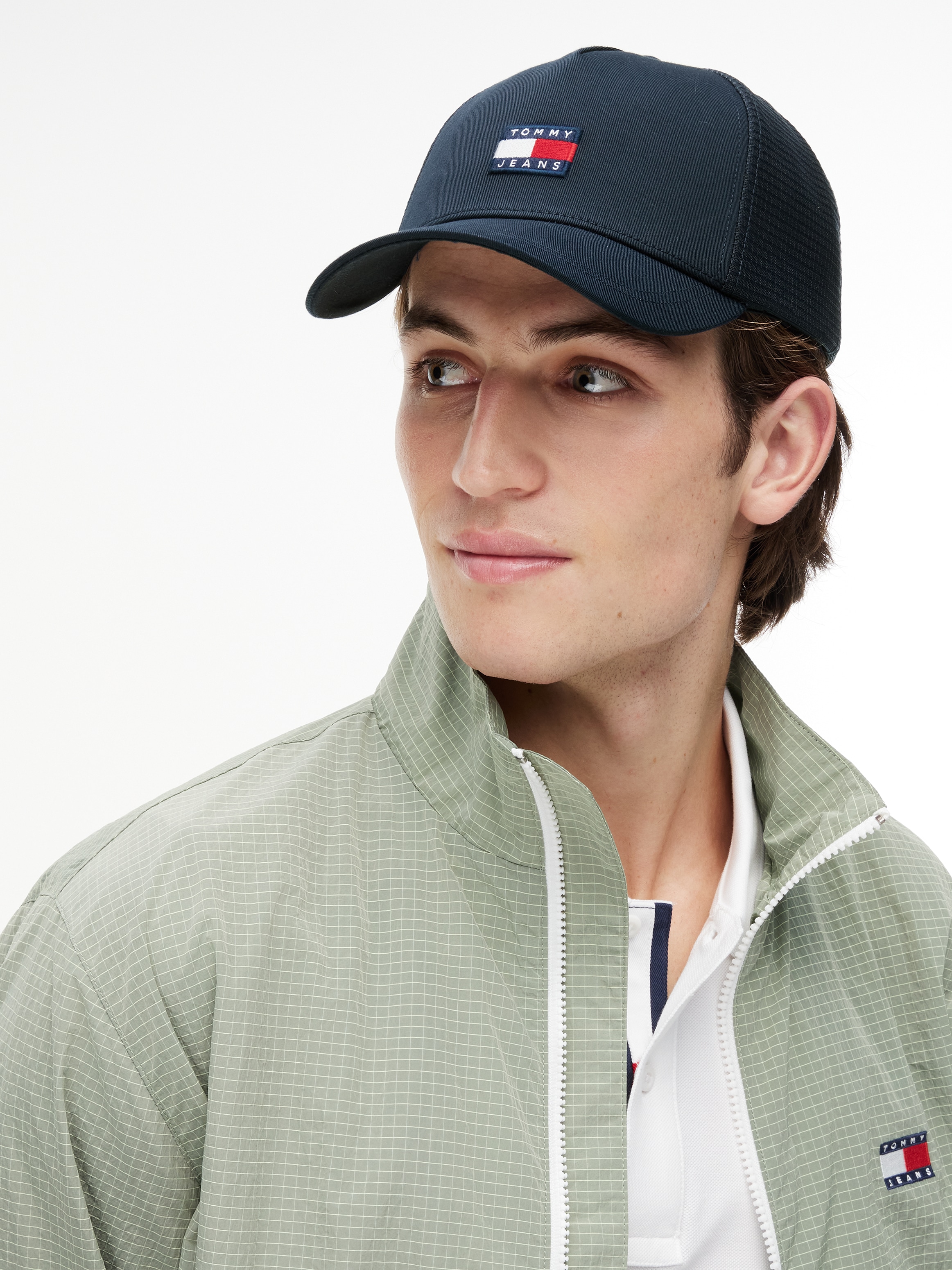 Tommy Jeans Trucker Cap »TJM HERITAGE TRUCKER« Regular fit mit festem Schirm