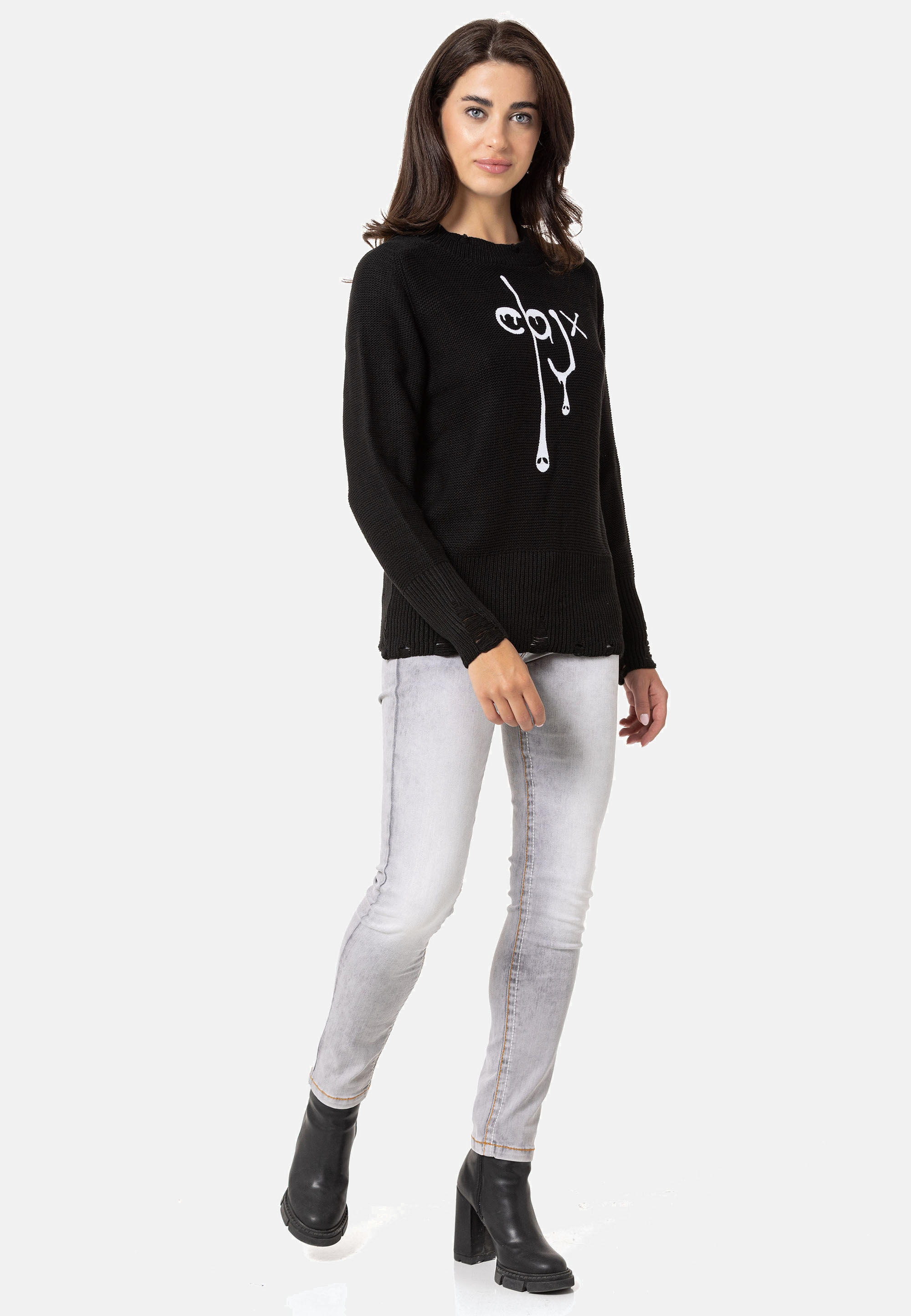 Cipo & Baxx Strickpullover »WP255«