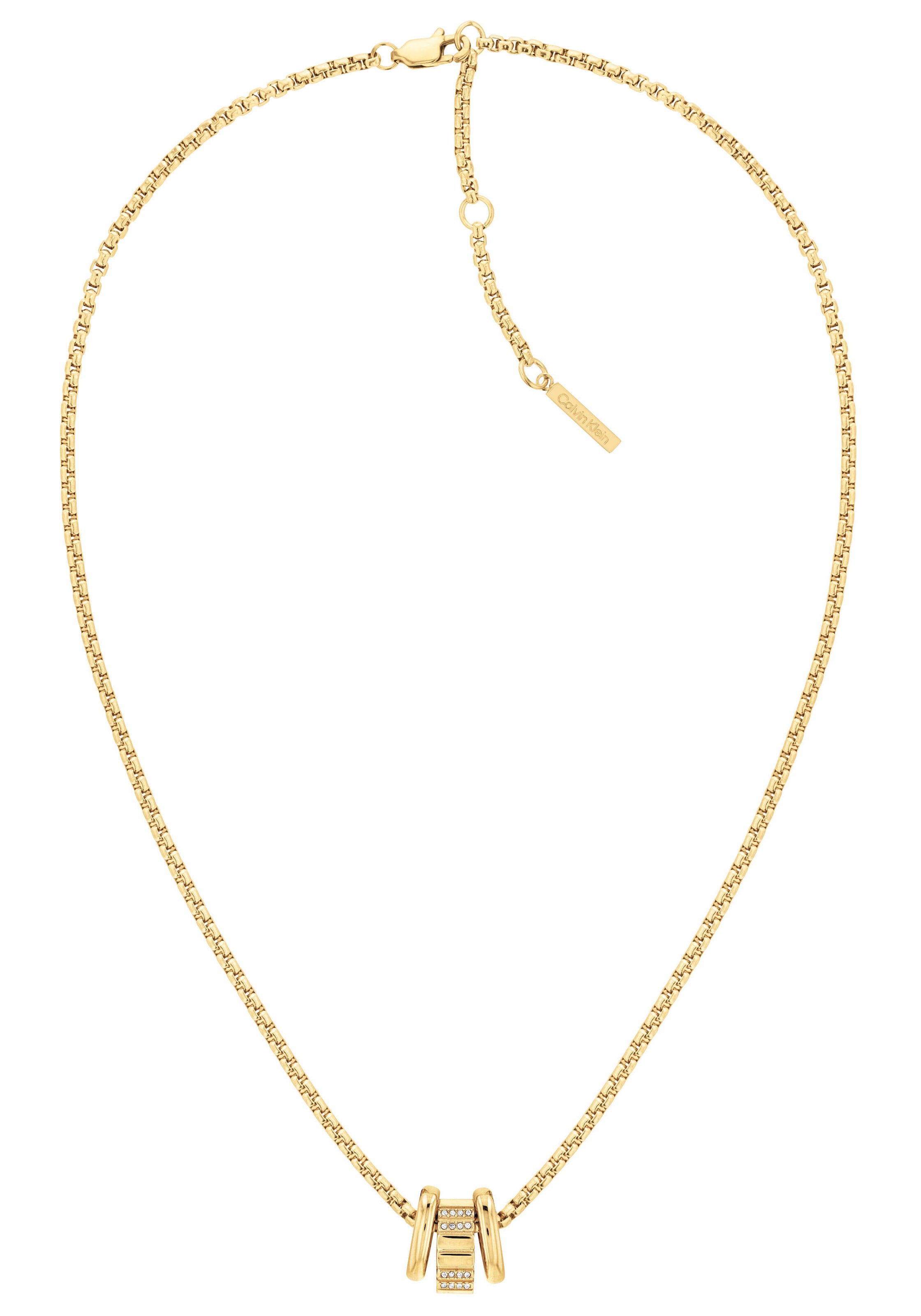 Calvin Klein Kette mit Anhänger »Schmuck Edelstahl Halsschmuck Halskette Venezianerkette TIMELESS«