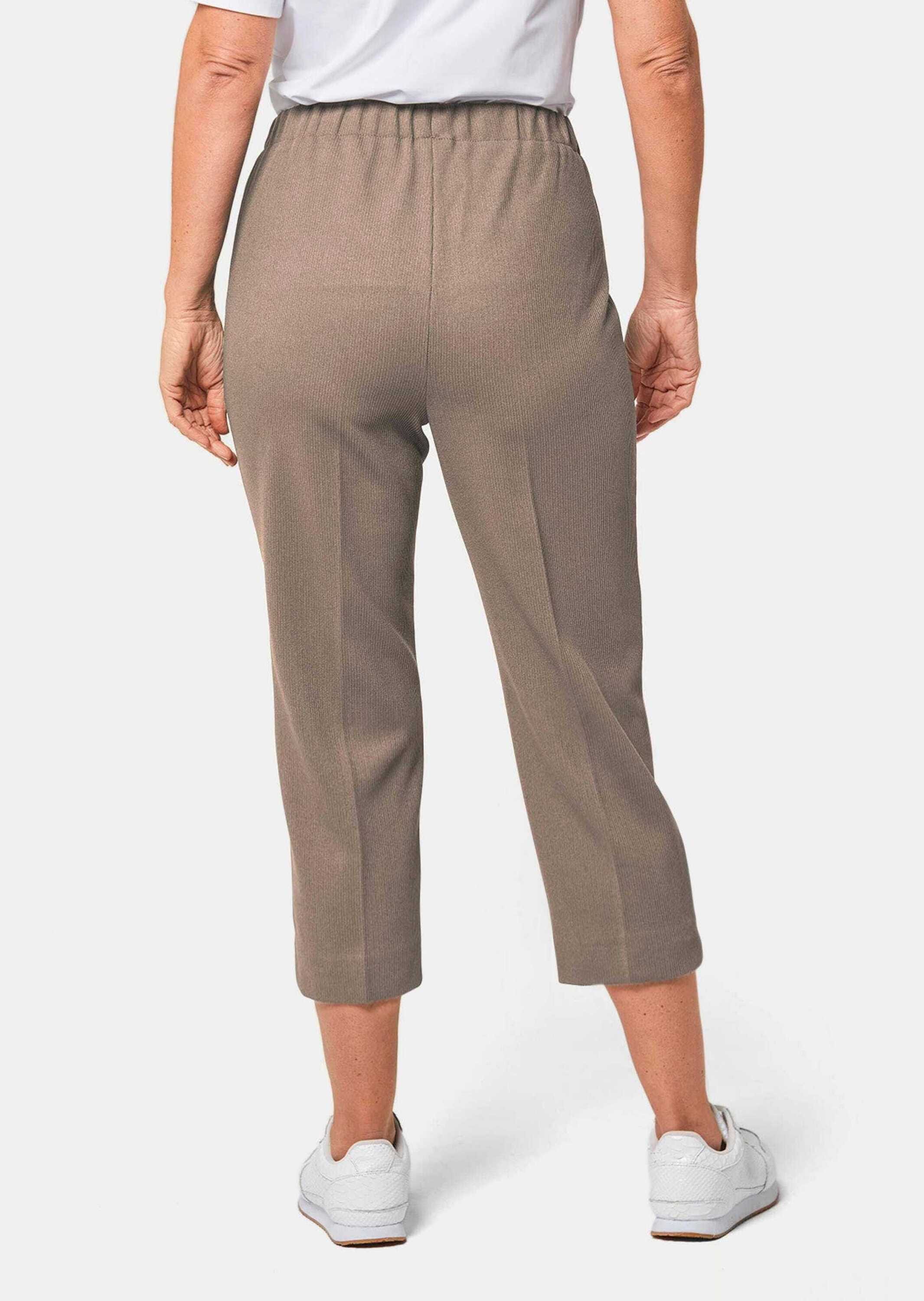GOLDNER Caprihose »7/8-Rippenhose Trageangenehme 7/8-Rippenhose«