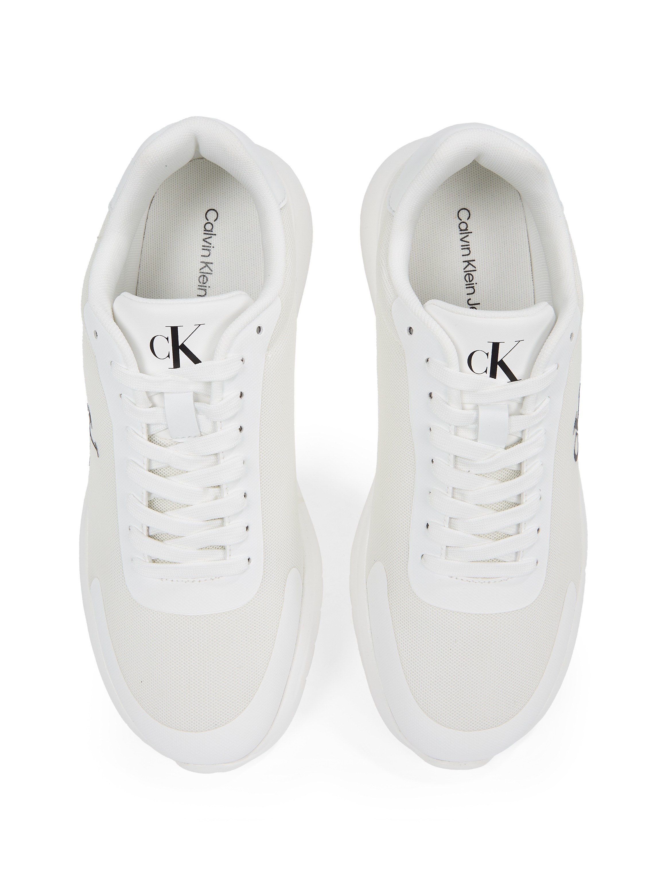 Calvin Klein Jeans Sneaker »3 EVA RUNNER MESH«, Freizeitschuh, Halbschuh, Schnürschuh mit Kontrastbesatz