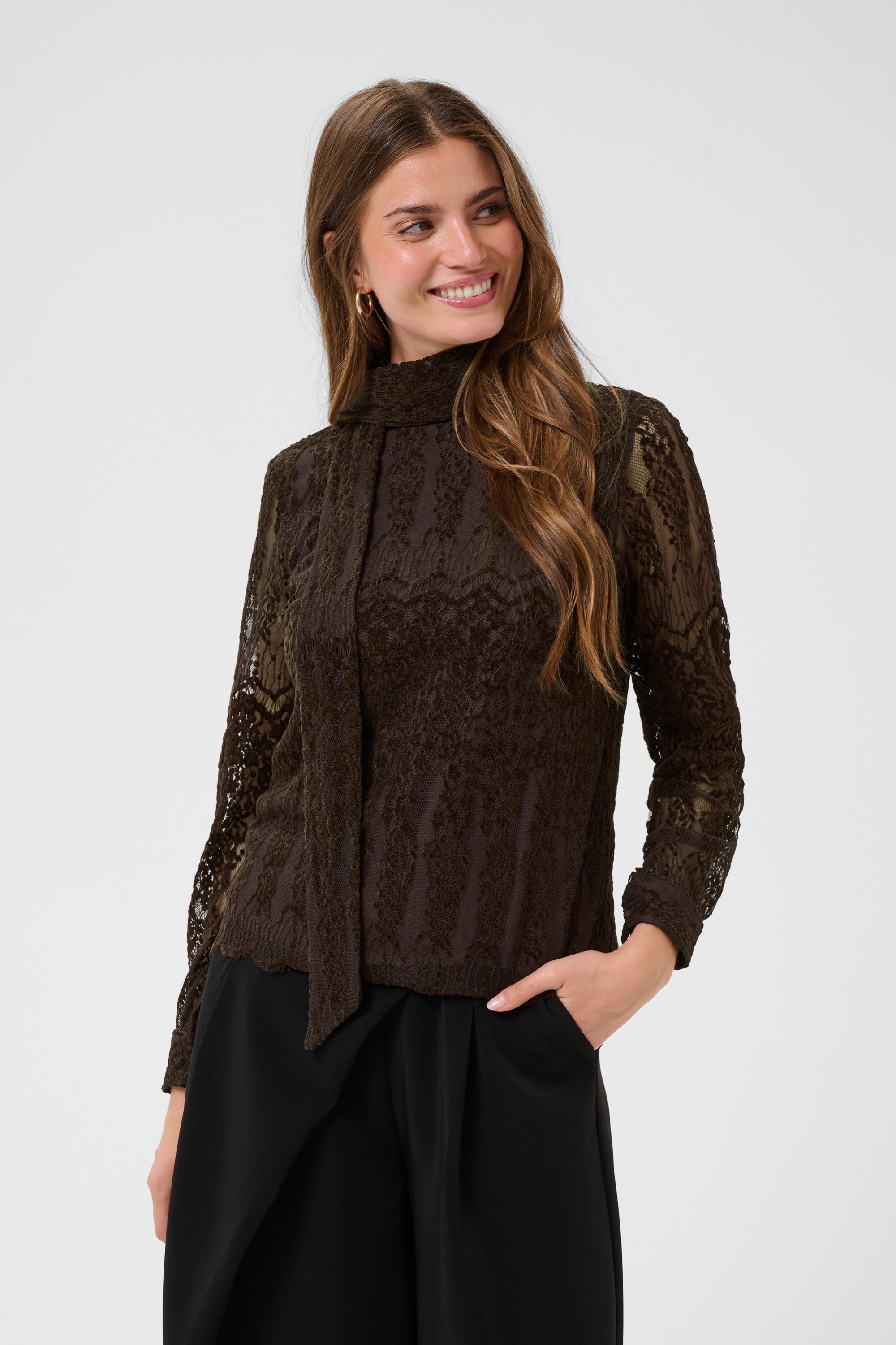 Cream Langarmbluse »Cream Bluse langarm CRSolvej«