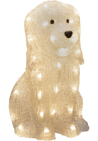 KONSTSMIDE LED Dekofigur »Acryl Hund sitzend«, 1 St., Warmweiß, 40 warm weiße Dioden kaufen