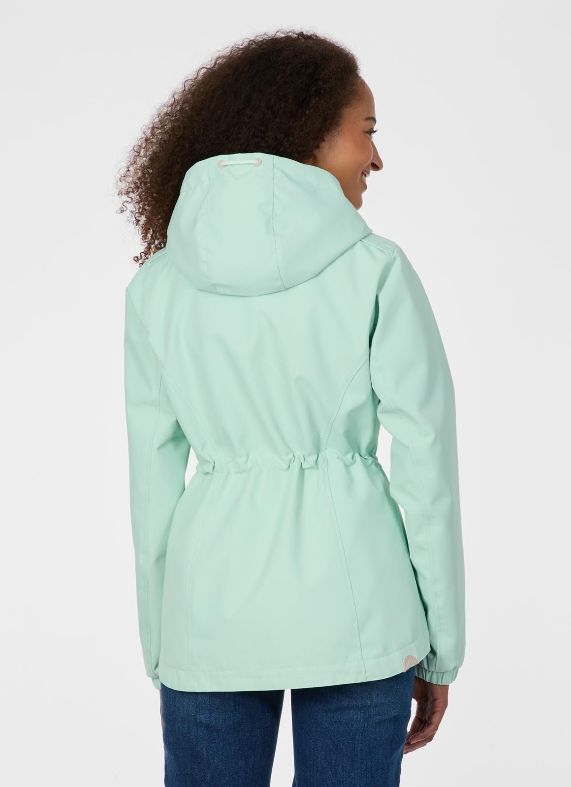 Ragwear Parka »DANKKA« mit Kapuze Mit Kordelzug, geblümtem Futter und reflektierenden Kordeln