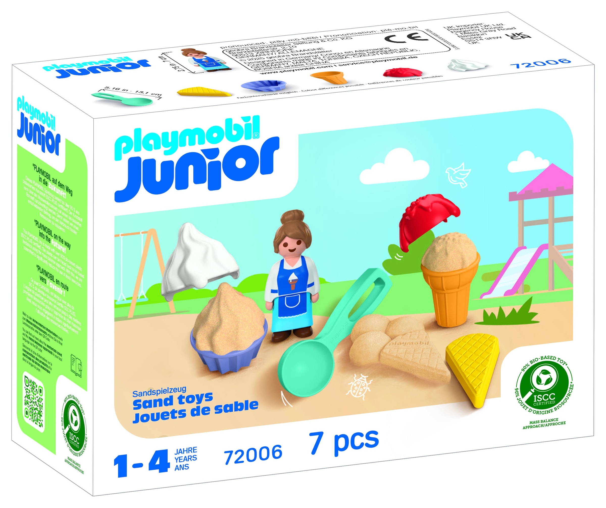 Playmobil® Sandform-Set »Sand-Eisdiele (72006), Junior Sand« Made in Europe