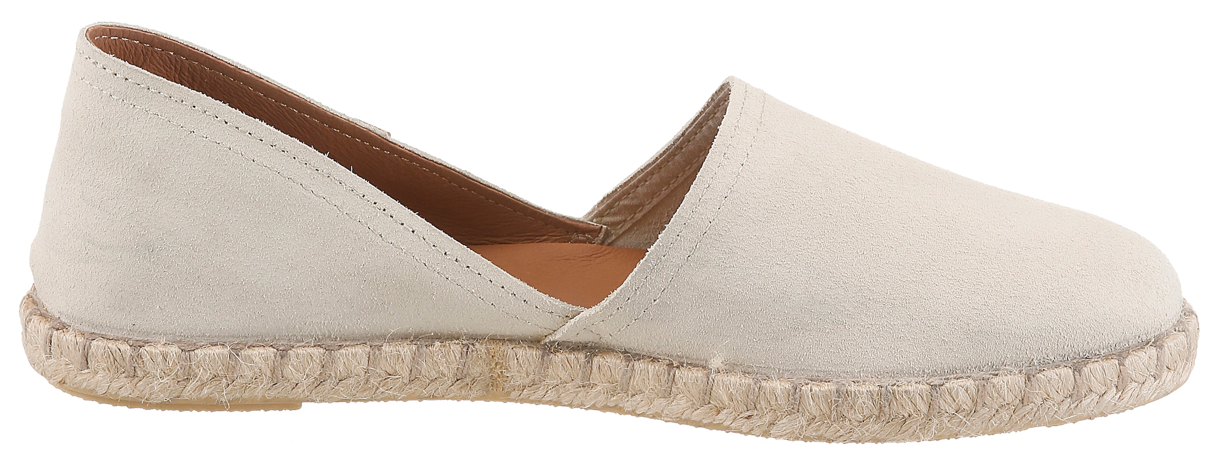 VERBENAS Espadrille  Strandschuh, Sommerschuh, Loafer aus Veloursleder