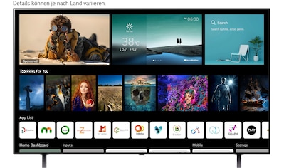 LG OLED-Fernseher »OLED48A19LA«, 121 cm/48 Zoll, 4K Ultra HD, Smart-TV, (bis zu... kaufen