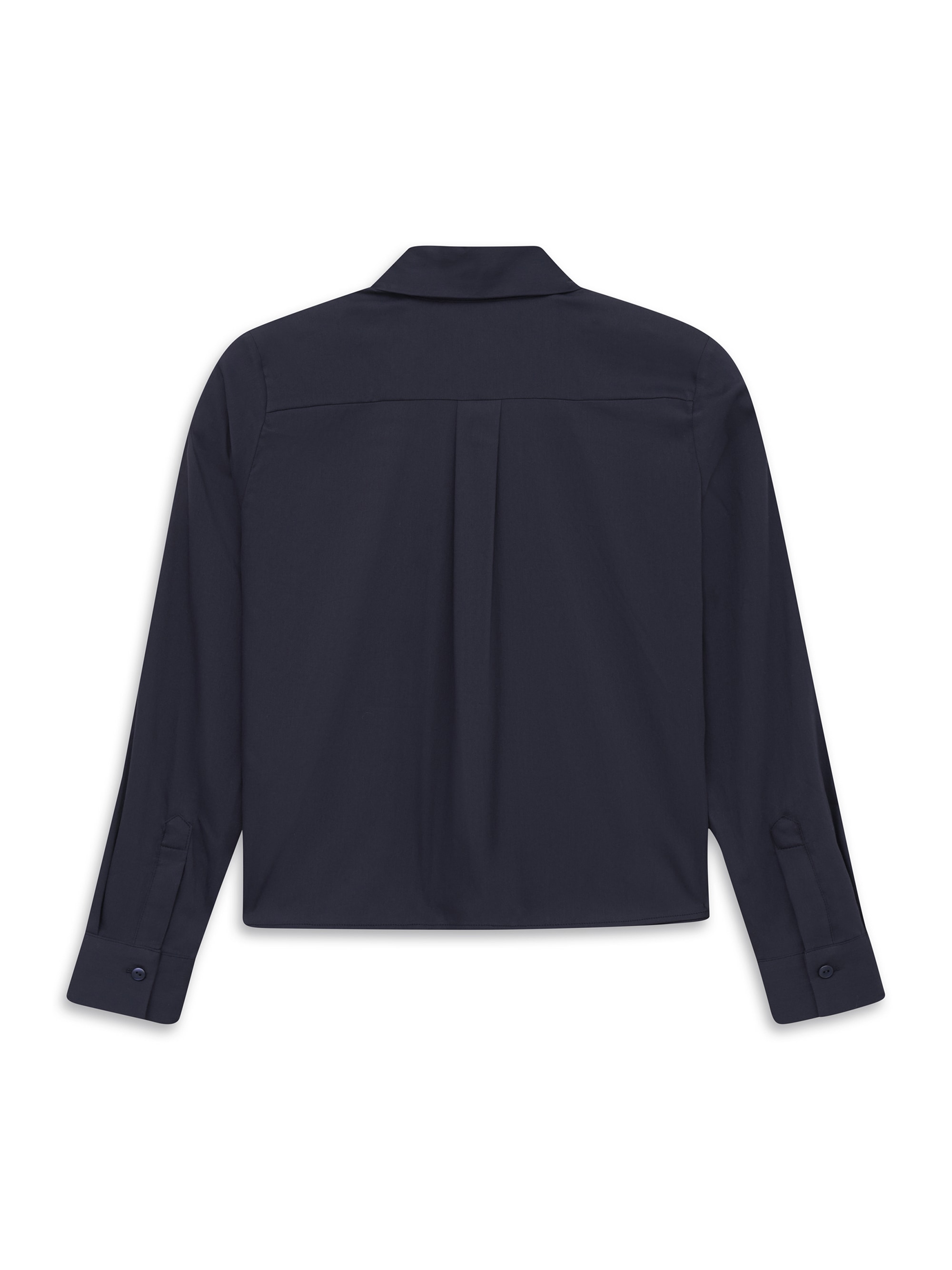 bugatti Langarmbluse »Modern Fit« Modern Fit Baumwollmix Hemdkragen Kurzform