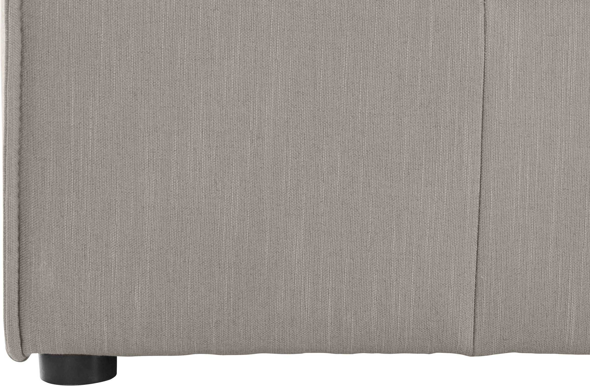 RAUM.ID Ecksofa »Florid L-Form«, 3 Teile, bestehend aus Modulen, viele Bezugsqualitäten, auch in Cord