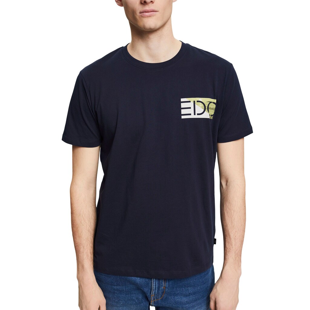 edc by Esprit T-Shirt, mit großem Fotoprint