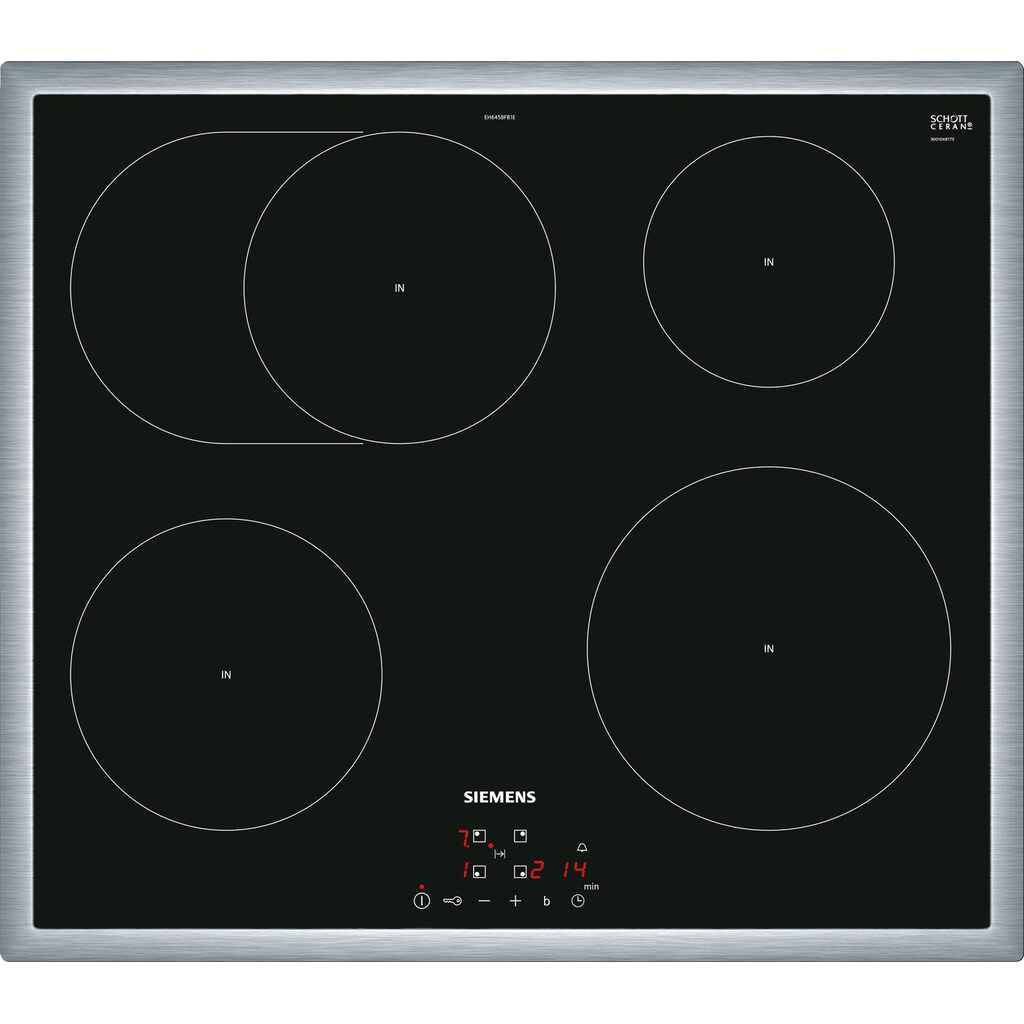 SIEMENS Backofen-Set »EQ112IA1ZM«, HB113FBS1, mit Teleskopauszug nachrüstbar