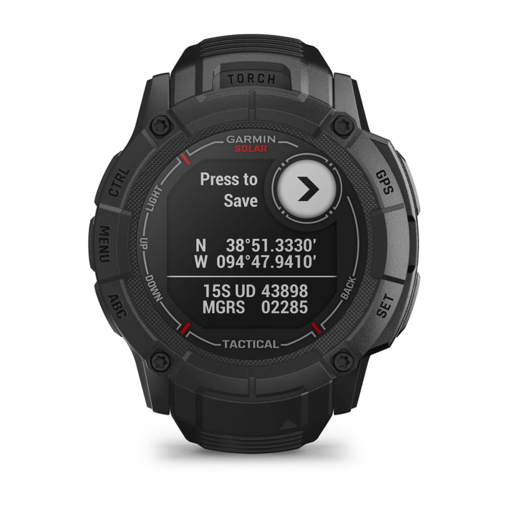 Garmin Smartwatch »Instinct 2X Solar Tactical Edition«, (2,8 cm / 1,1 Zoll), Proprietär,)