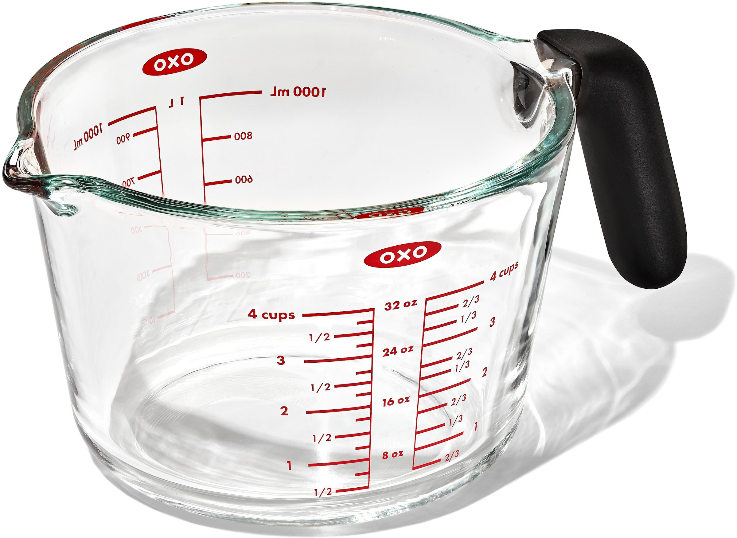 OXO Good Grips Messbecher, Glas, ohne Deckel