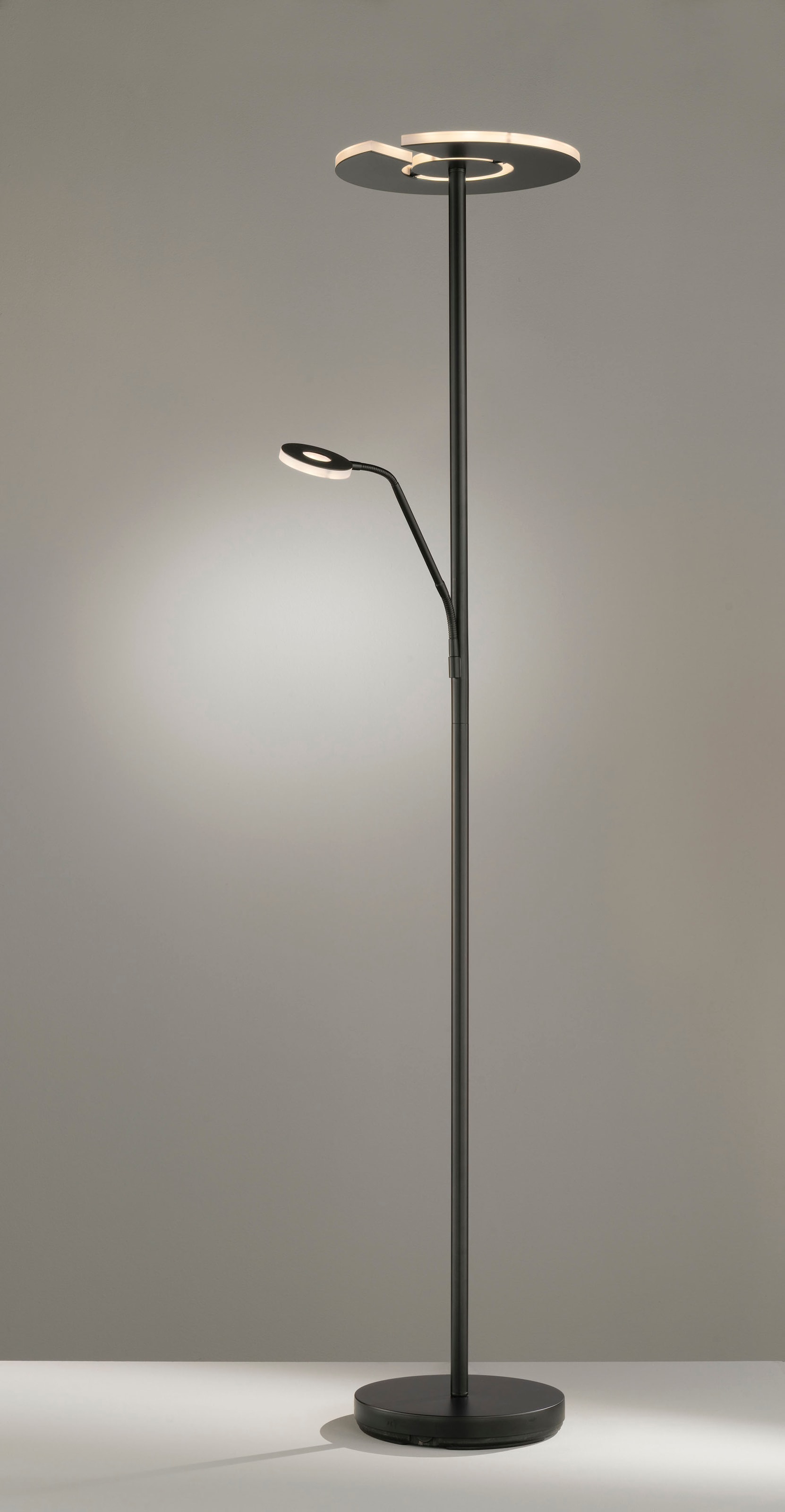 FISCHER & HONSEL LED Deckenfluter »Dent«, 2 flammig, Leuchtmittel LED-Modul | LED fest integriert