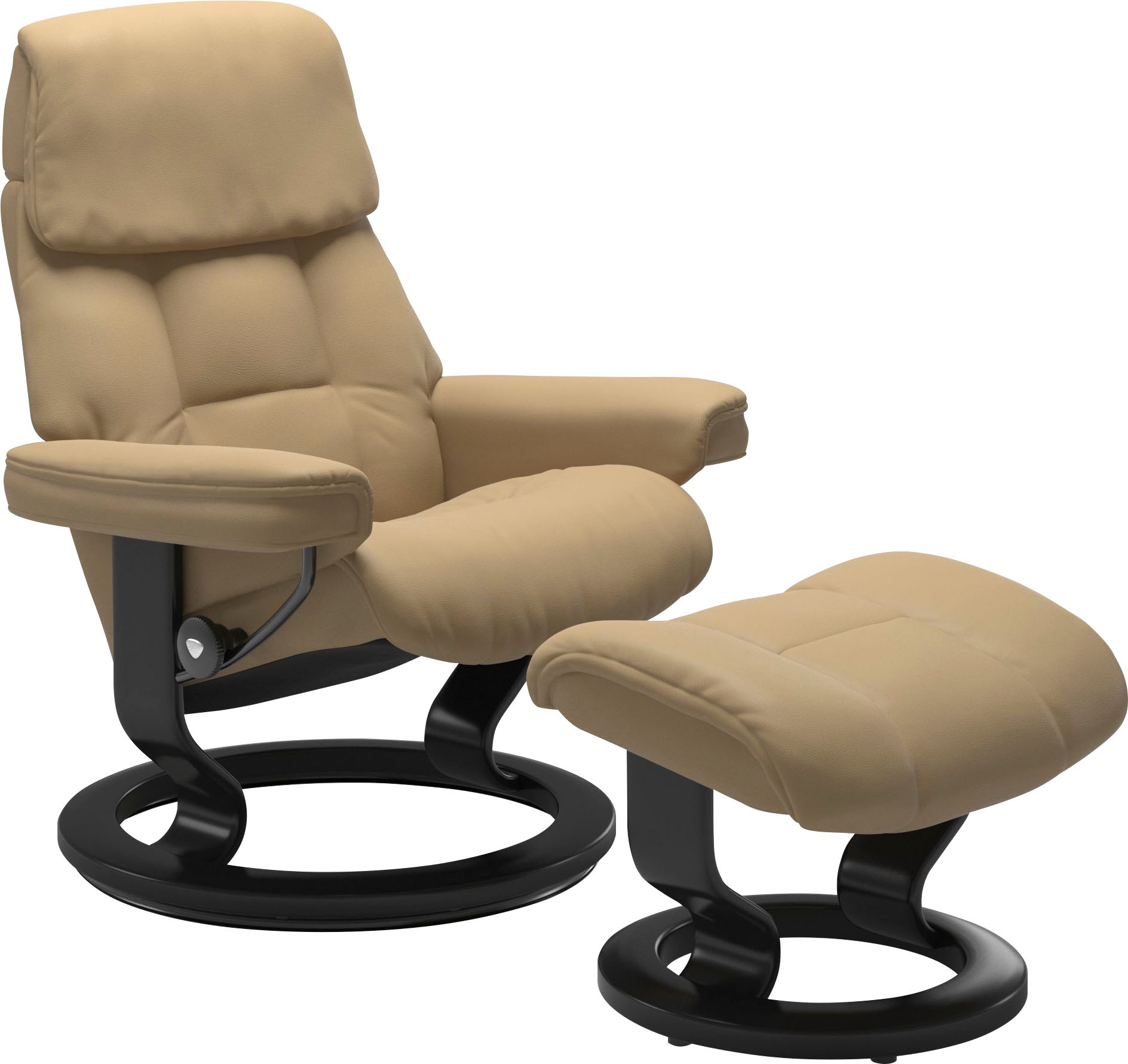 Stressless® Relaxsessel »Ruby«, & Hocker), OTTO mit Größe Braun mit Wenge, Relaxsessel Gestell (Set, Schwarz Eiche, Base, Online Shop Classic S