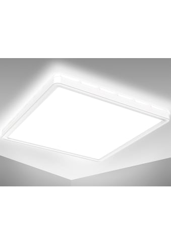 LED Deckenleuchte »BK_DB1559 LED Bad-Deckenlampe, mit Backlight, Ultraflach«, 1...