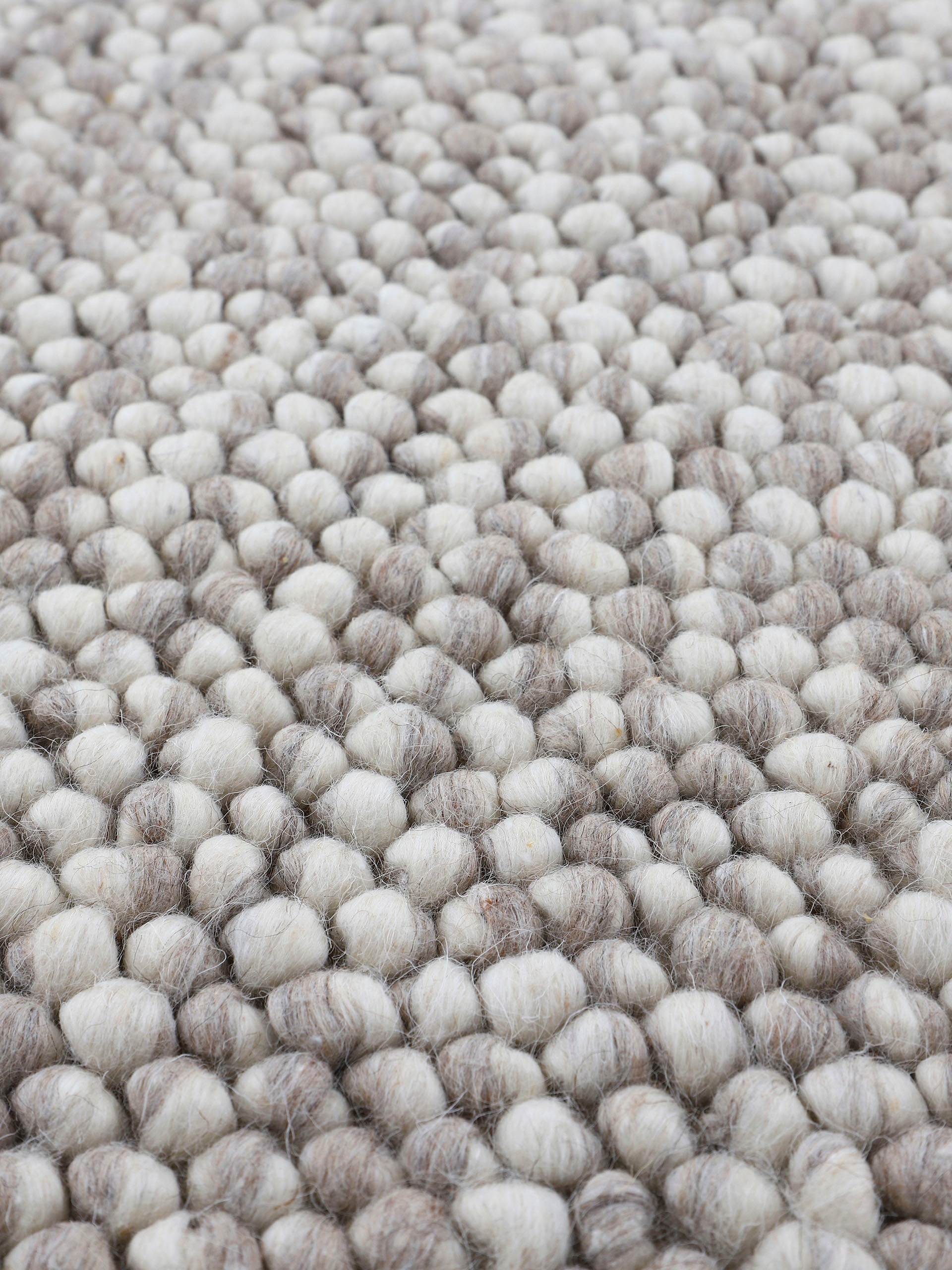 carpetfine Teppich »Calo«, rechteckig, 16 mm Höhe, Handweb Teppich, Uni Farben, meliert, handgewebt, 70% Wolle