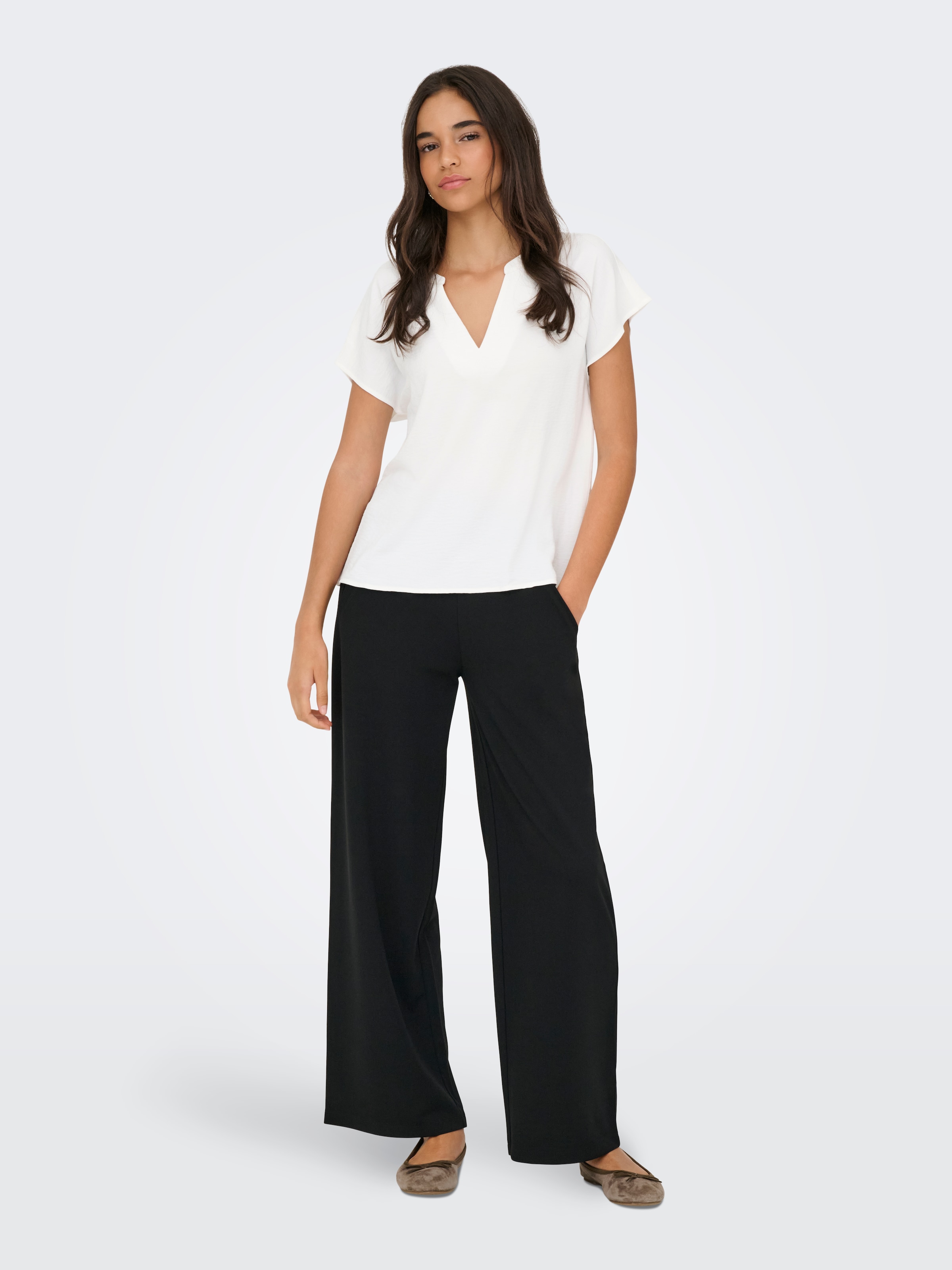 JDY Shirtbluse »JDYLION S/S TOP WVN NOOS«