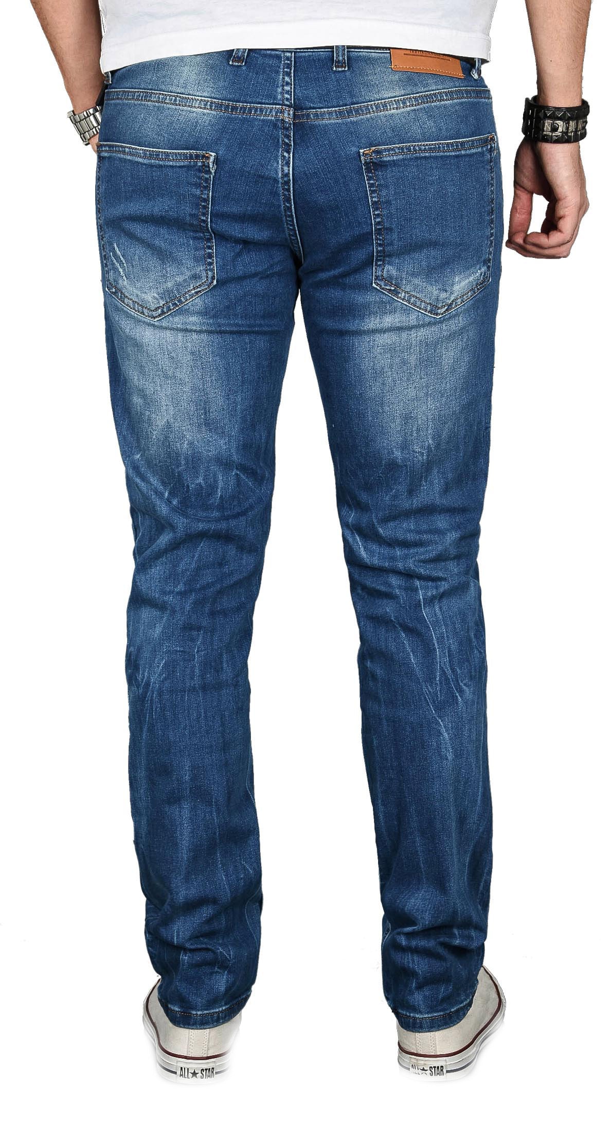 Alessandro Salvarini Regular-fit-Jeans »A. Salvarini Herren Jeans Salvarini-Basic3«