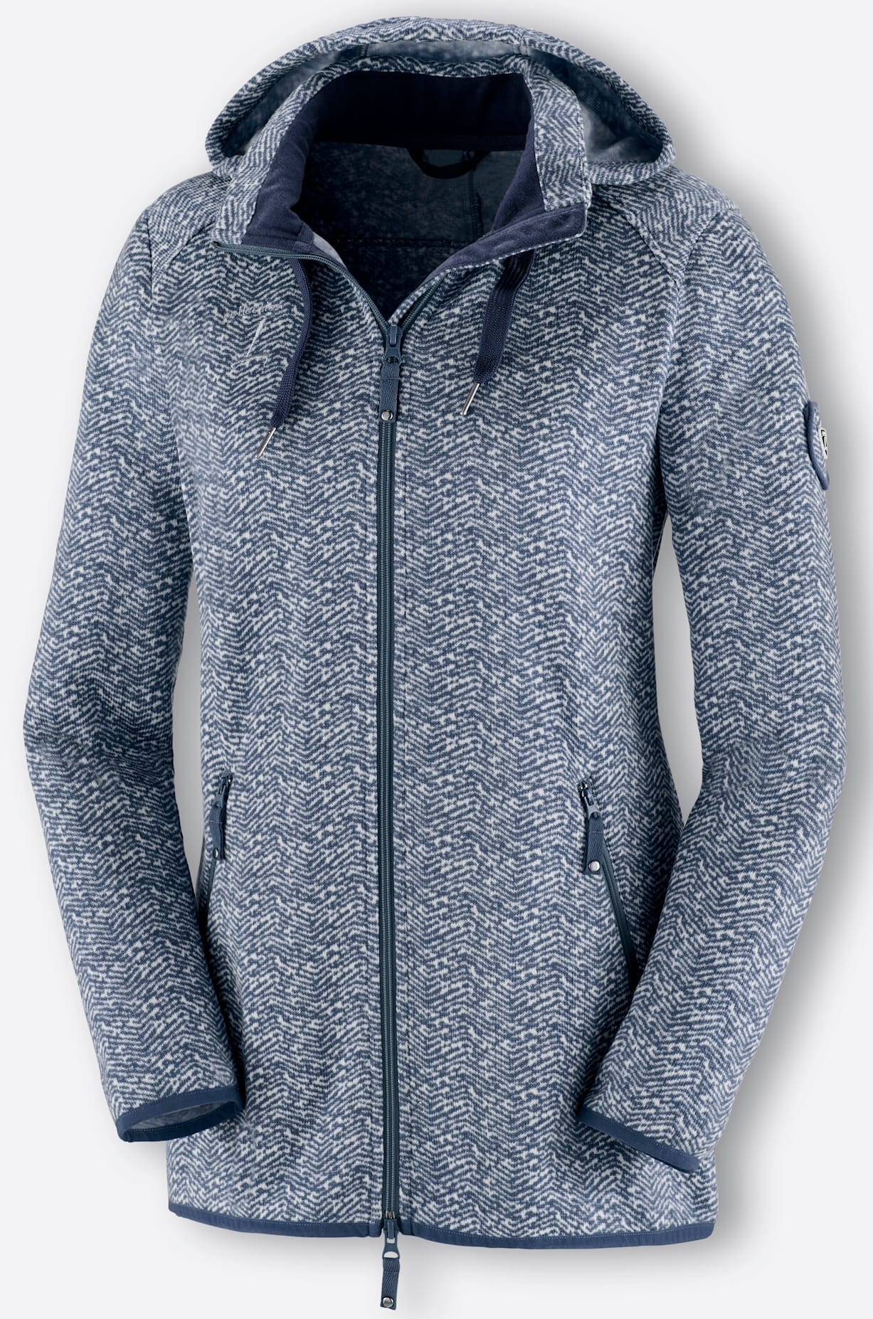 Casual Looks Kapuzenfleecejacke