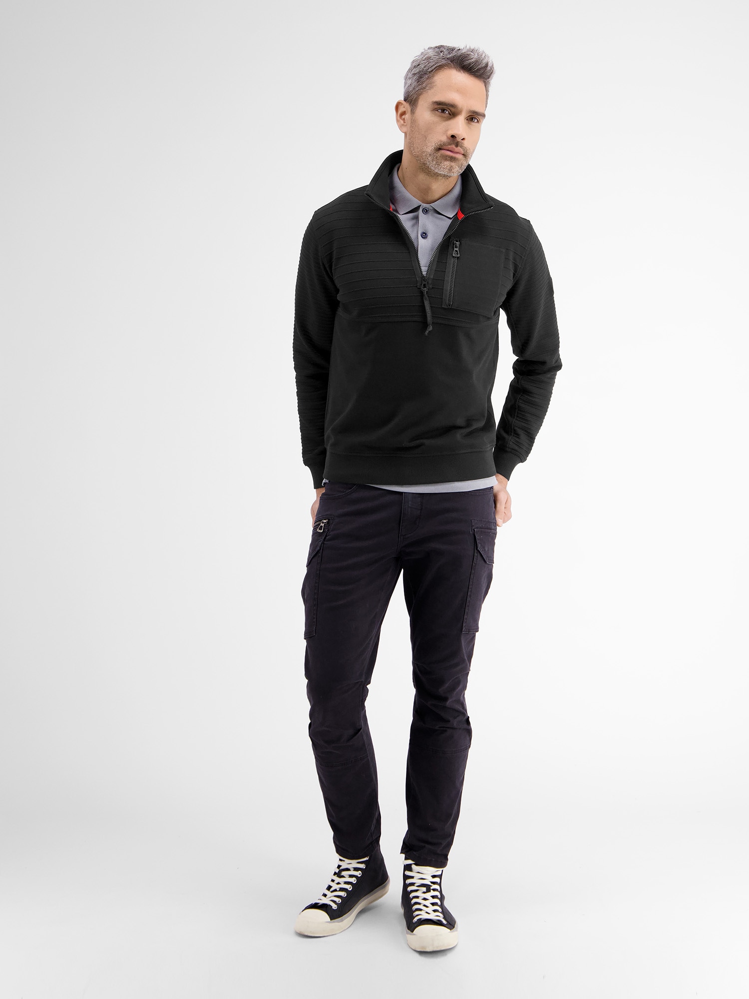 LERROS Sweatshirt »LERROS Modischer Sweattroyer«